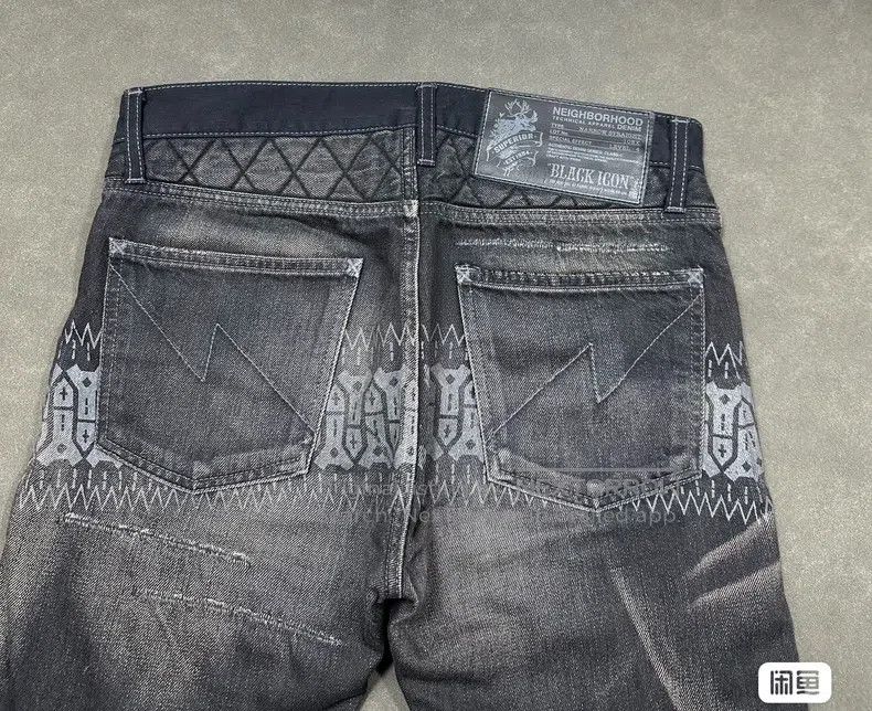 Neighborhood Neighborhood size S Dark Soul Series Denim Pants, Washed a Size US 27 - 4 Thumbnail