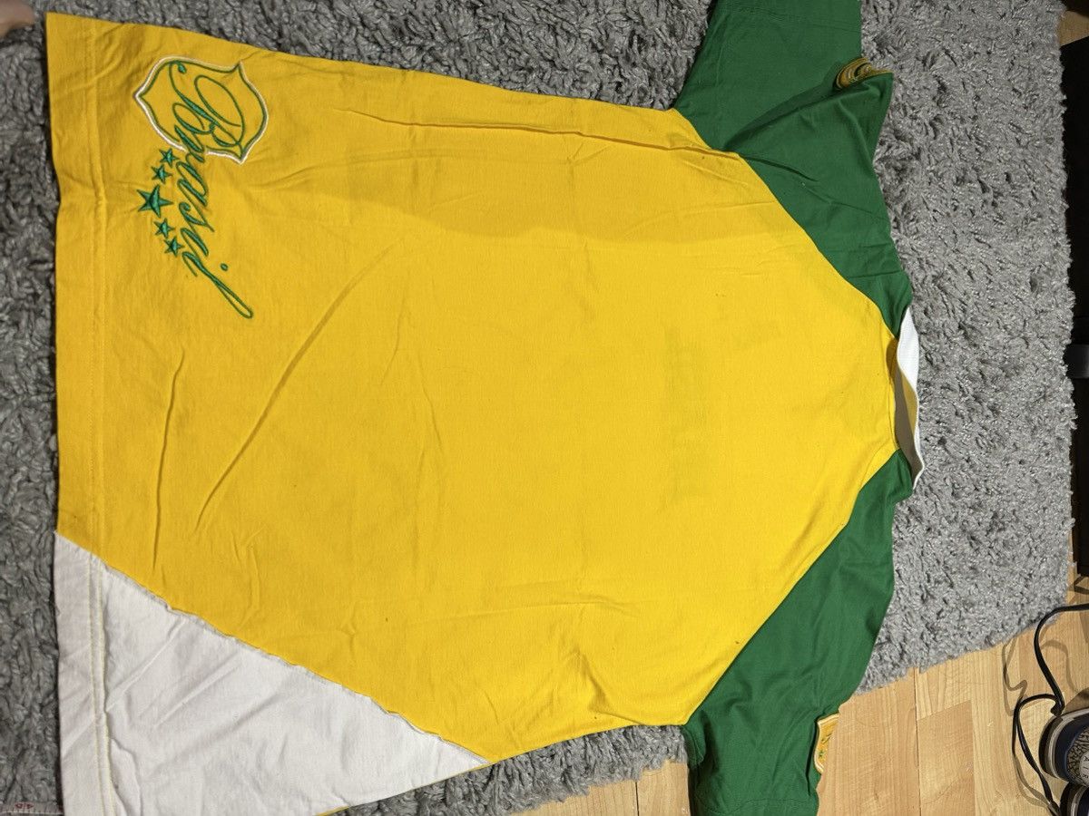 Vintage Vintage Pierim Brasil Quarter Zip Short Sleeve Polo Shirt Size US XXL / EU 58 / 5 - 6 Thumbnail