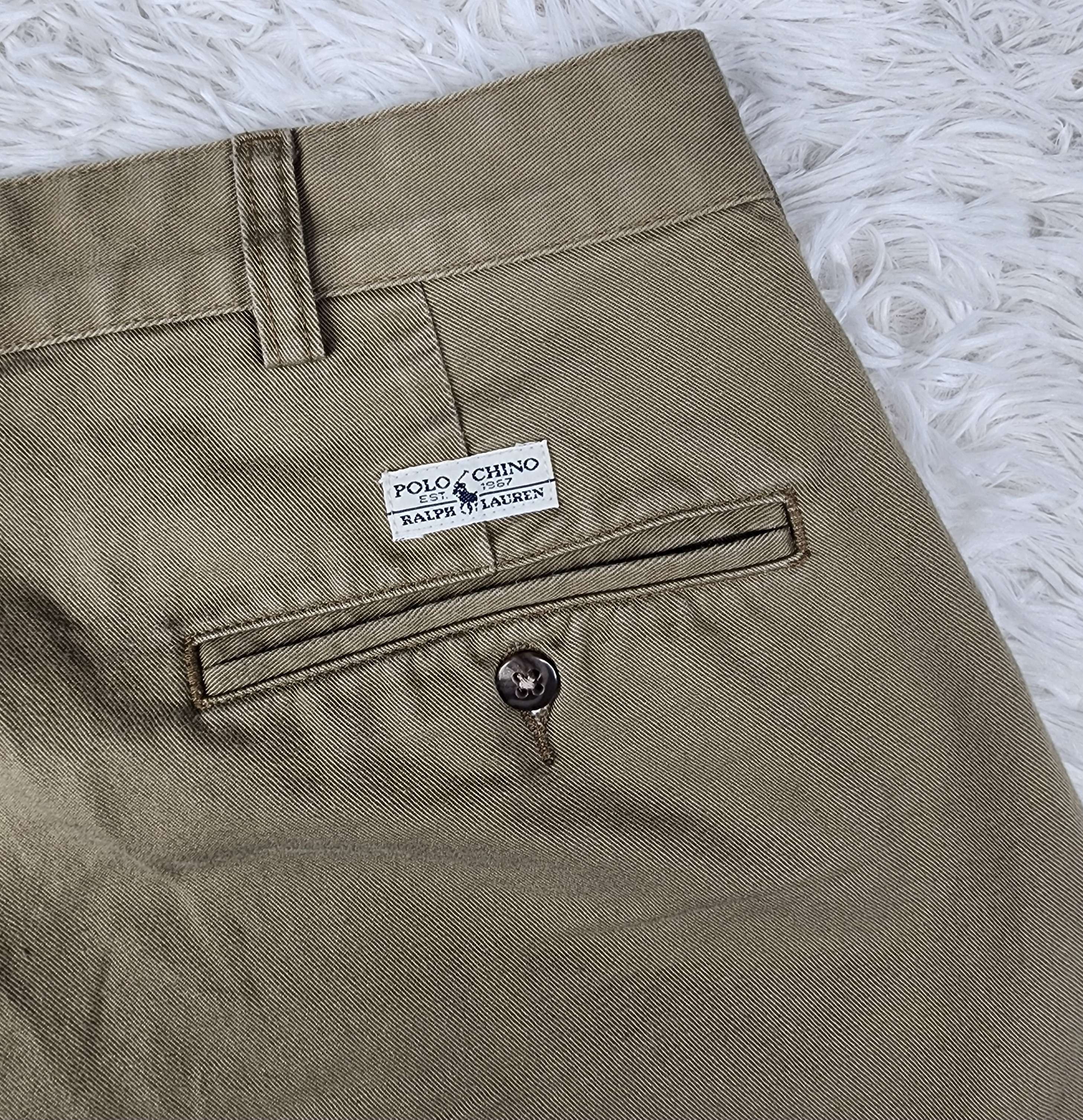 90s Ralph Lauren ANDREW PANTS 36×29 Vintage Polo Ralph Lauren Andrew Pant Mens 34x29 Beige Tan