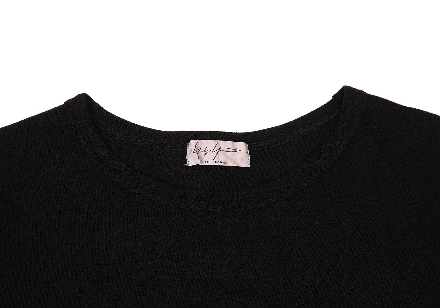 Yohji Yamamoto Yohji Yamamoto Cotton Sleeve-Contrast T-Shirt Size US L / EU 52-54 / 3 - 2 Thumbnail