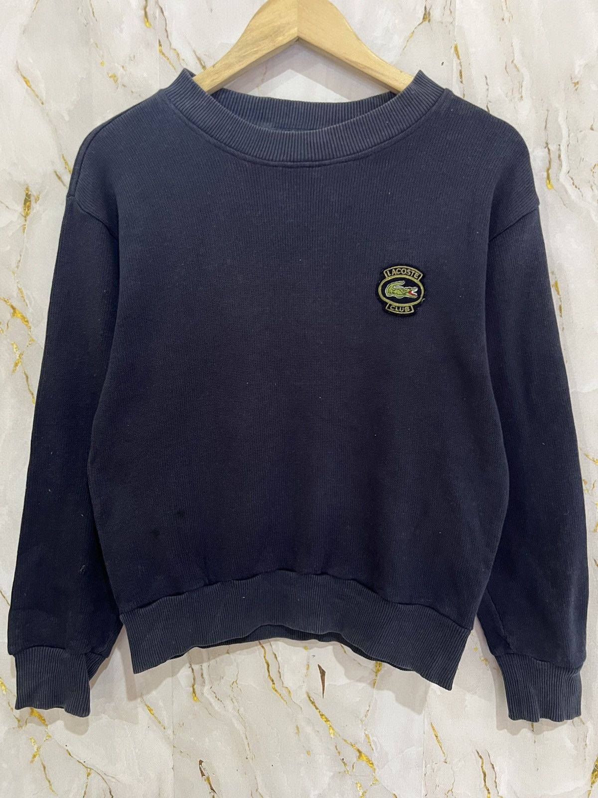 Lacoste Vintage Lacoste Sweatshirt – Classic Crocodile Style Size US M / EU 48-50 / 2 - 1 Thumbnail
