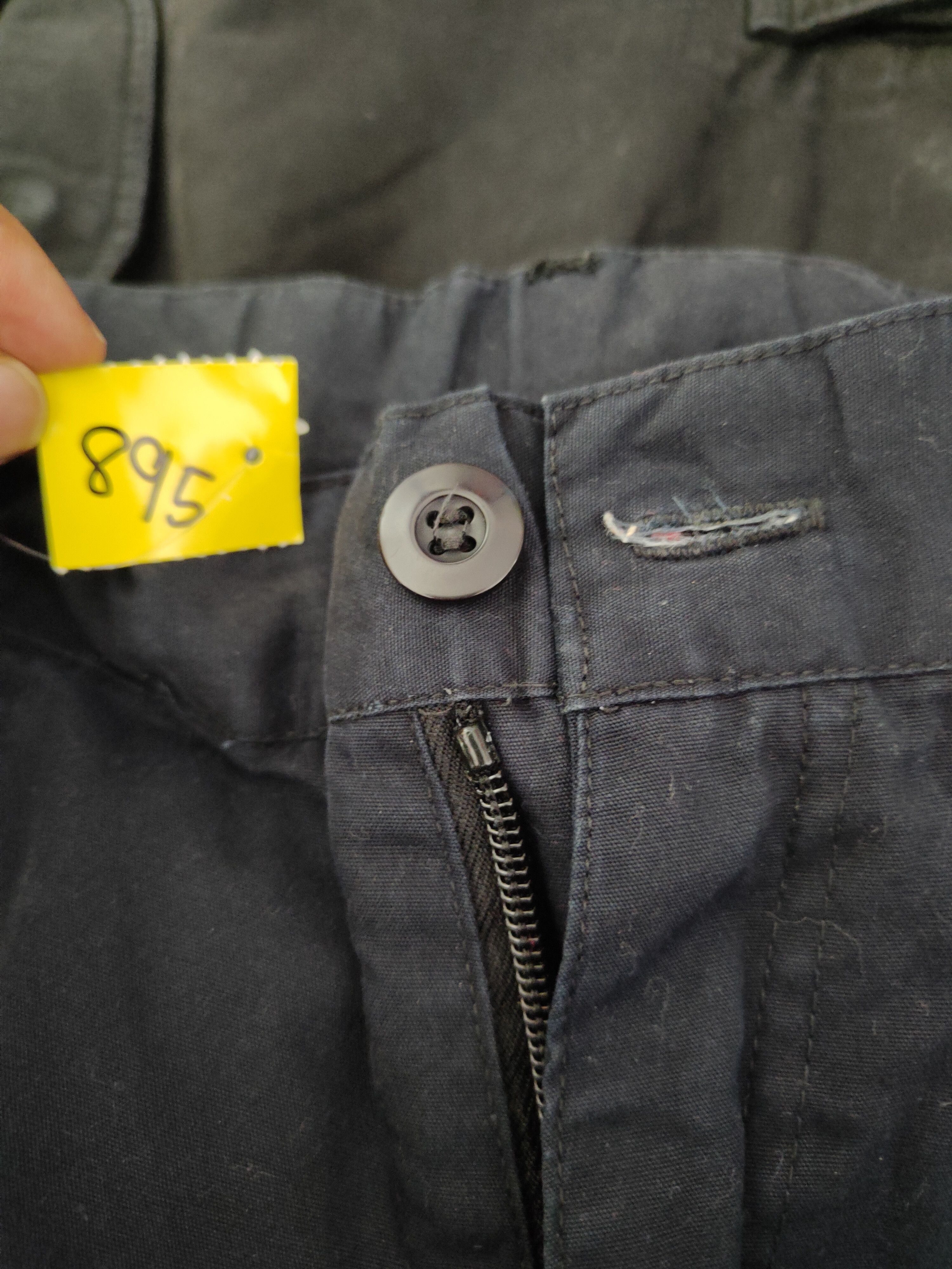 Other DL Cinema Black Multipocket Tactical Cargo Pants #895 Size 30" / US 8 / IT 44 - 14 Thumbnail