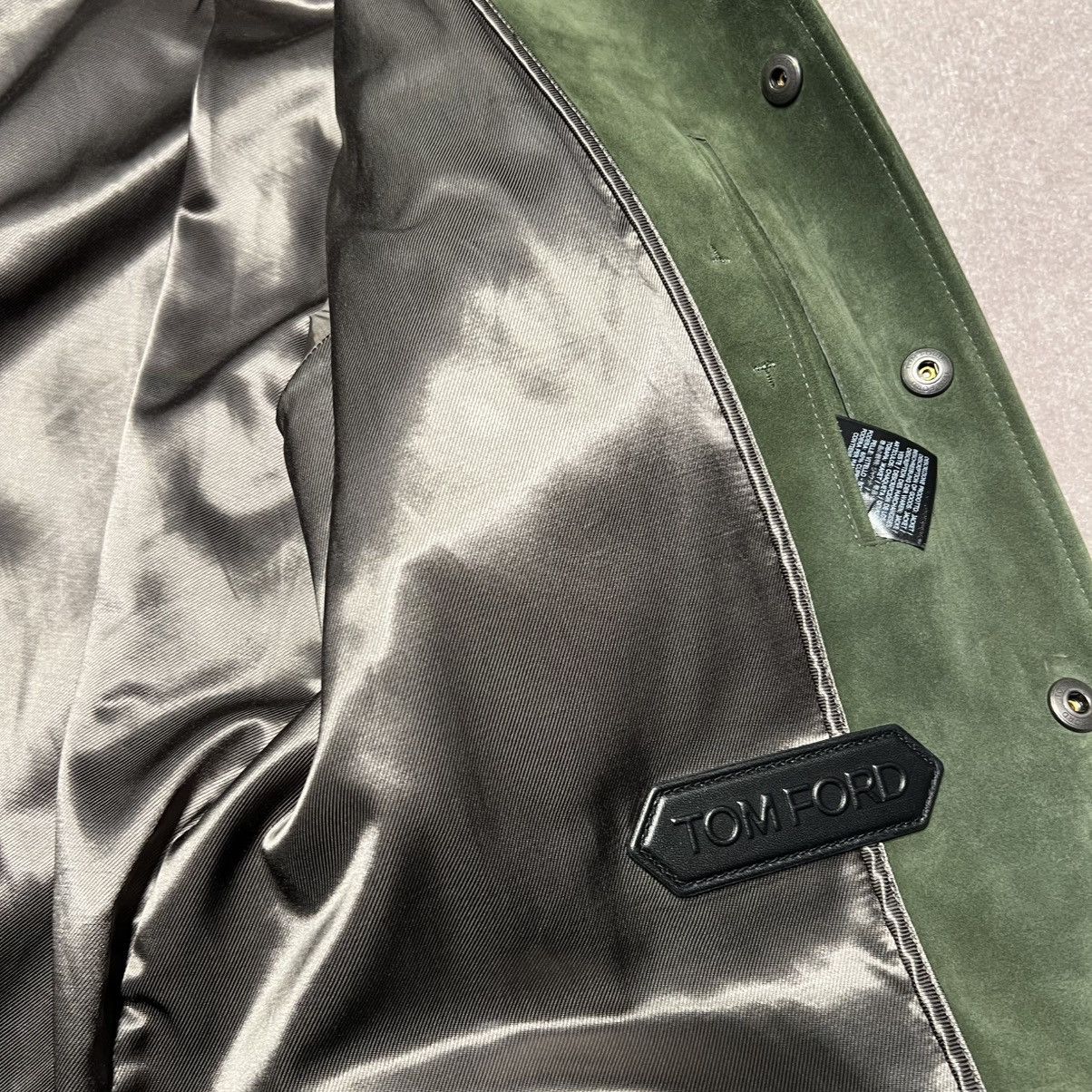 Tom Ford Tom Ford Suede Trucker Jacket Size US L / EU 52-54 / 3 - 7 Thumbnail