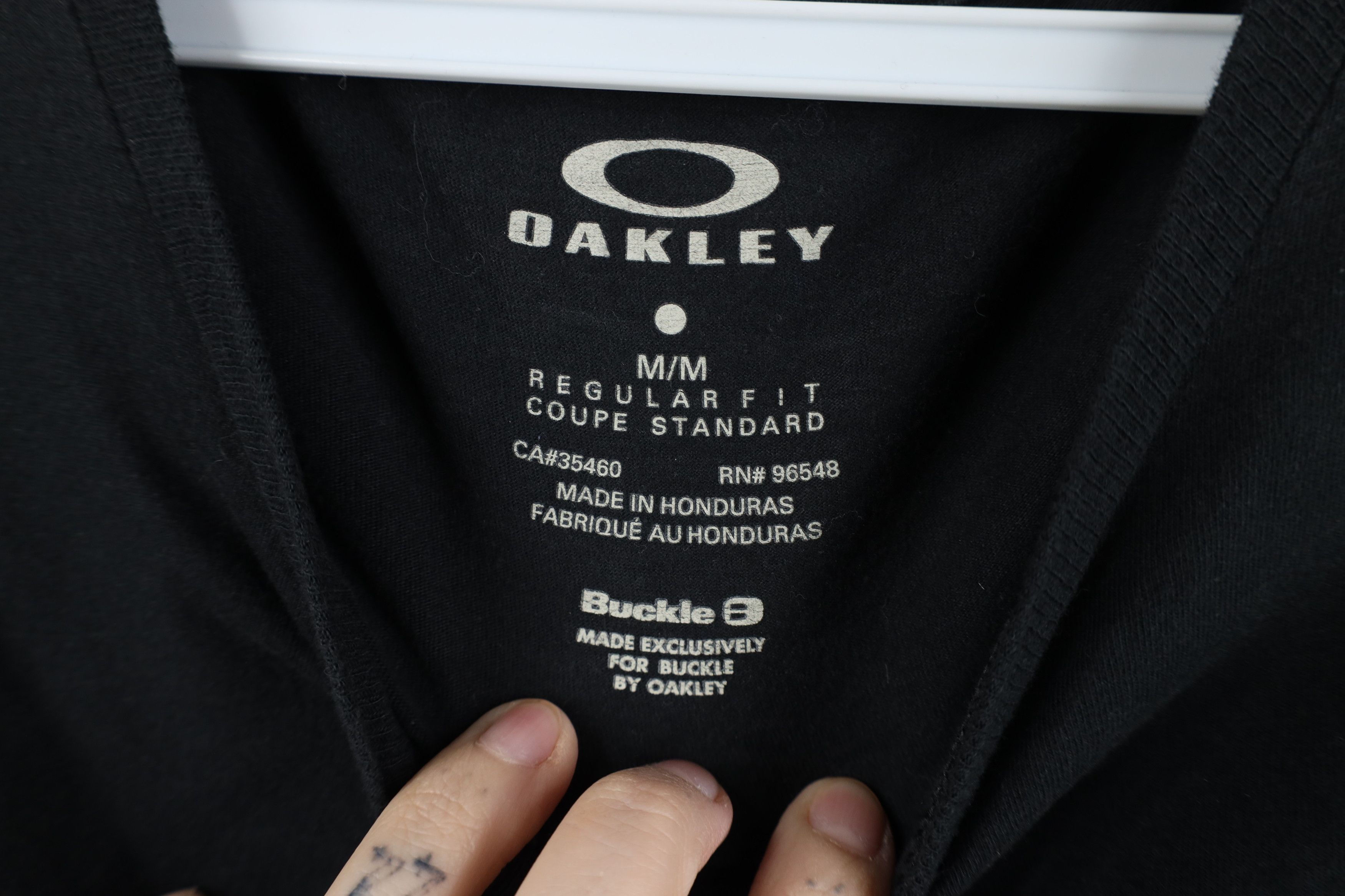 Oakley Y2K Oakley Spell Out Big Logo Short Sleeve T-Shirt Black Size US M / EU 48-50 / 2 - 8 Thumbnail