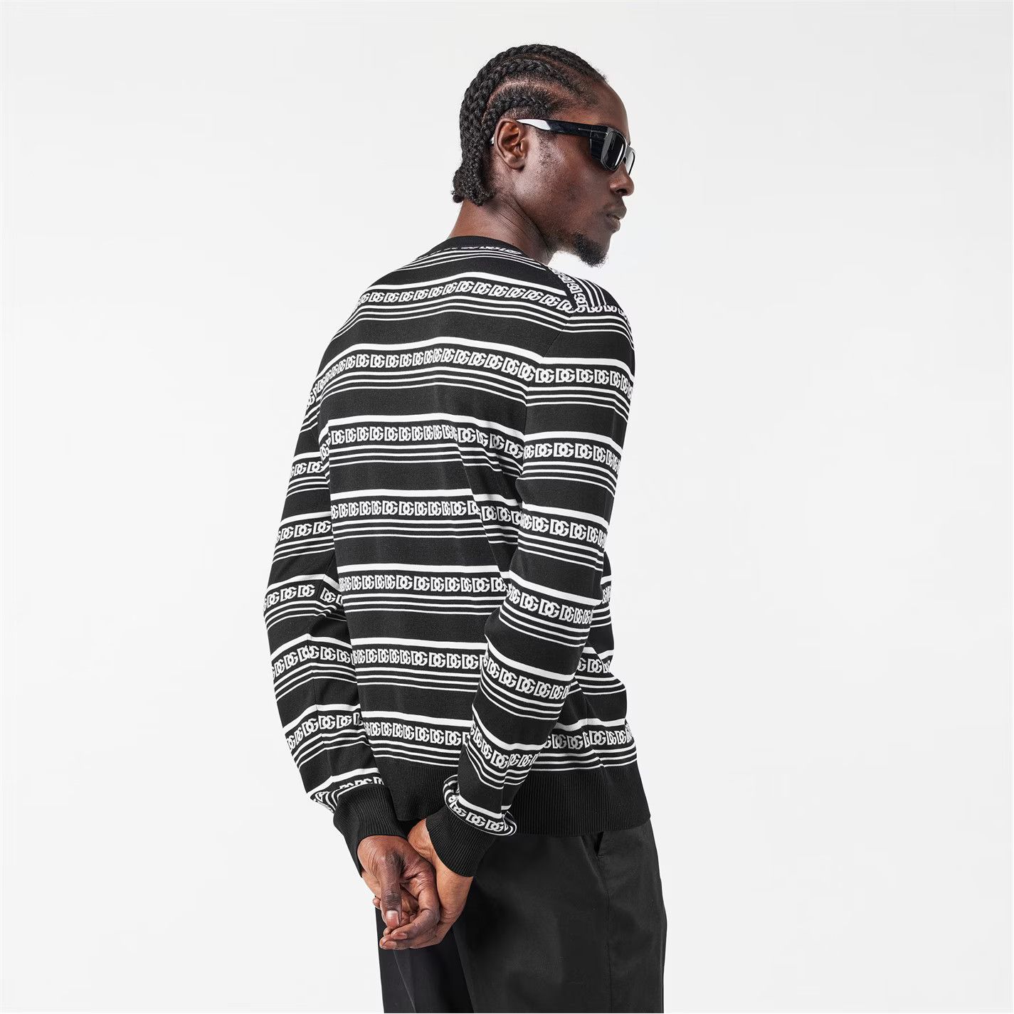 Dolce & Gabbana o1g2r1mq0426 Crew Neck Jumper in Multicolor Size US M / EU 48-50 / 2 - 4 Thumbnail