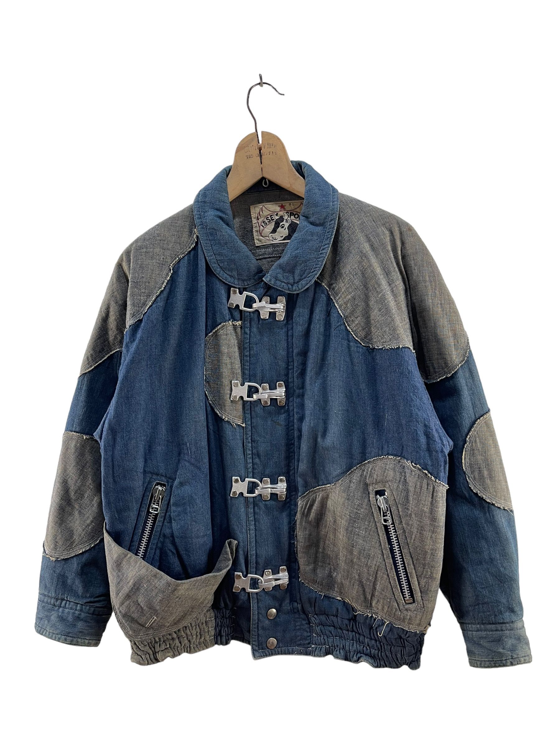 Issey Miyake Vintage Issey Sport Patchwork Fireman Jacket Size M / US 6-8 / IT 42-44 - 1 Thumbnail