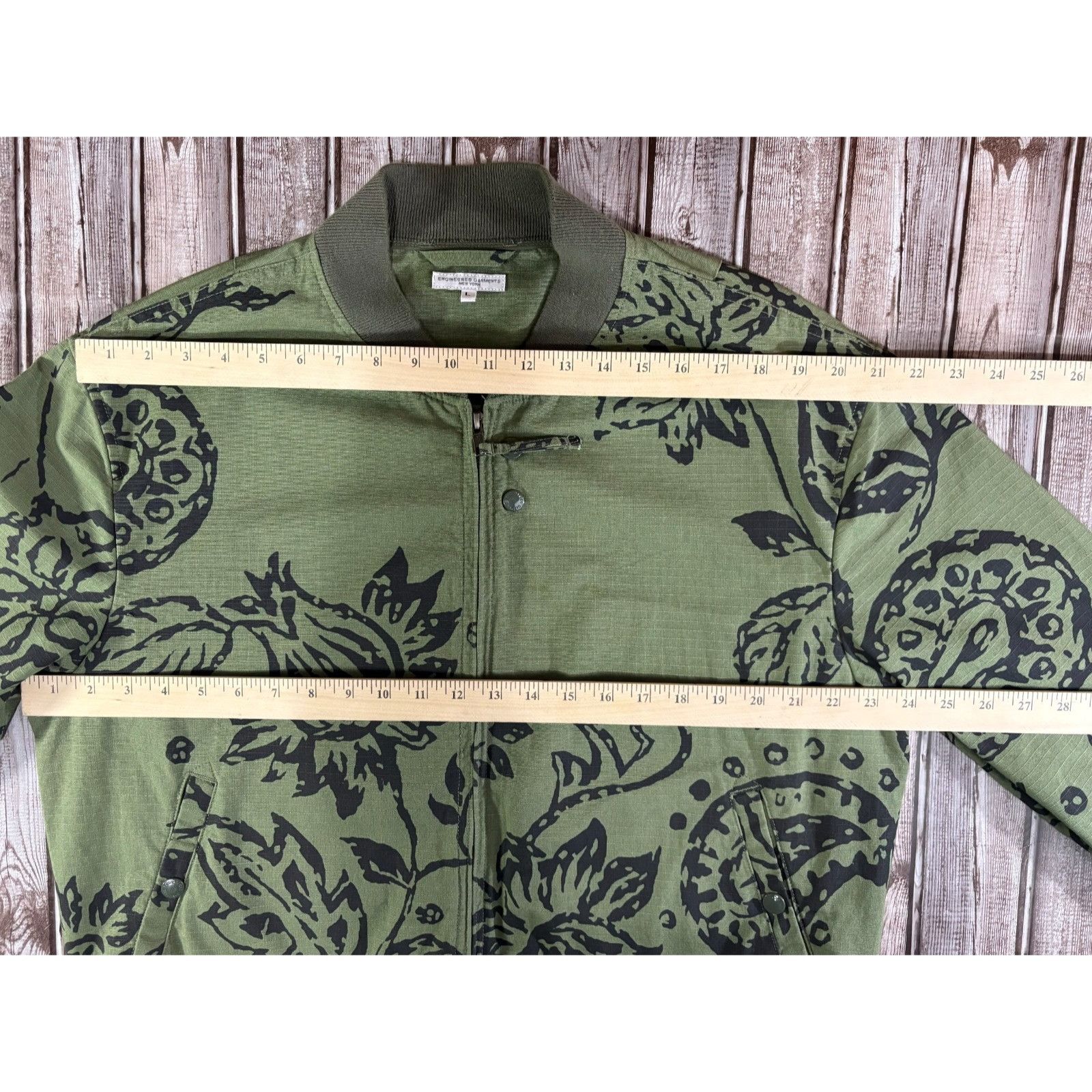 Engineered Garments Engineered Garments Floral Print Ripstop Aviator Jacket size Size US L / EU 52-54 / 3 - 10 Thumbnail