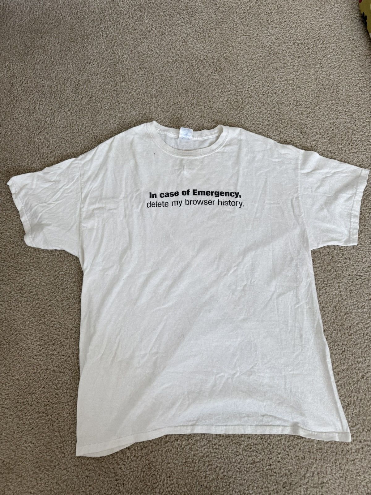 Japanese Brand × Vintage Vintage Browser History shirt Size US XL / EU 56 / 4 - 1 Thumbnail