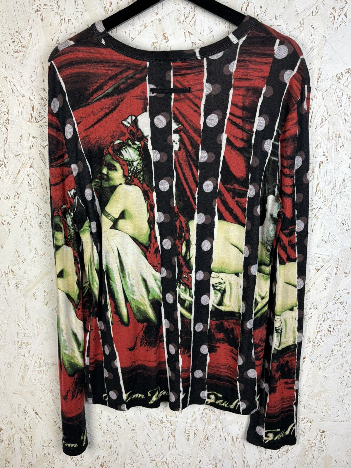 Jean Paul Gaultier Vintage Jean Paul Gaultier Renaissance Polka Dot Long Sleeve Size US M / EU 48-50 / 2 - 6 Thumbnail