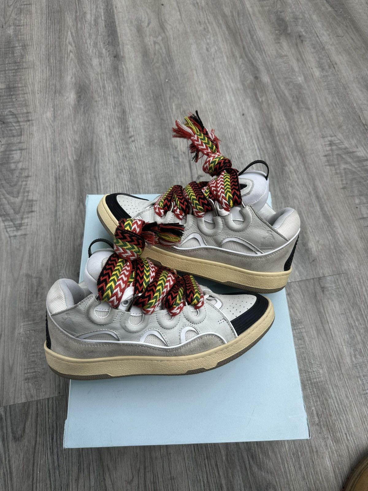 Lanvin Lanvin Curb Sneaker White Size US 9 / EU 42 - 2 Thumbnail