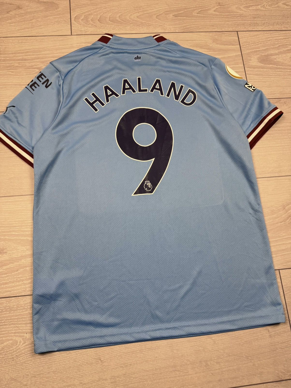 Puma Manchester City Puma 2021/2022 Home Jersey #9 Haaland Size US L / EU 52-54 / 3 - 6 Thumbnail