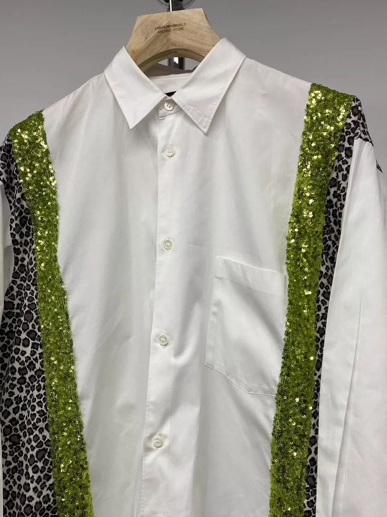 Comme des Garcons Comme Des Garcons Leopard print sequined shirt Size US S / EU 44-46 / 1 - 2 Thumbnail