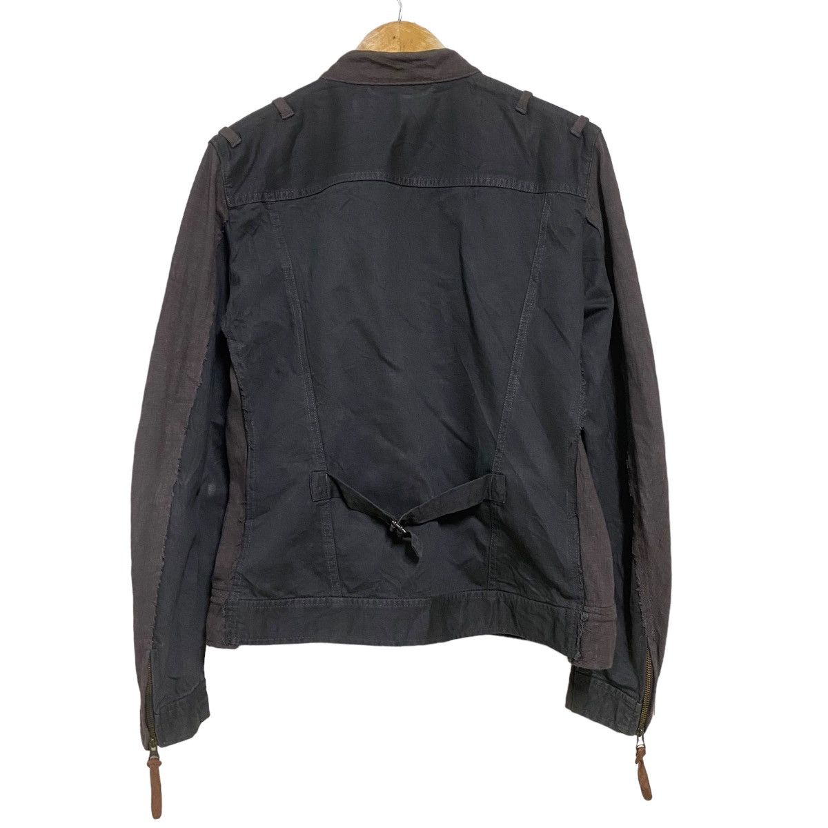 Sage De Cret Sage de Cret Paneled Biker Jacket Size US S / EU 44-46 / 1 - 2 Thumbnail