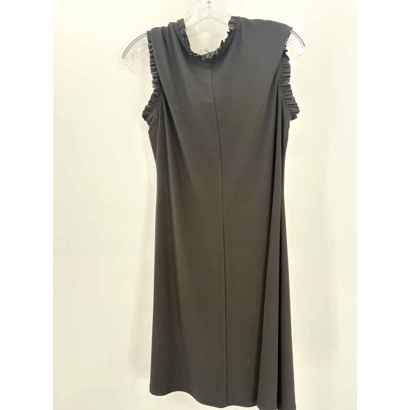 Hope Annalee + Hope Dress Medium Black Knee Length Short Sleeve Pre-Owned Size Size 32" / US 10 / IT 46 - 2 Thumbnail