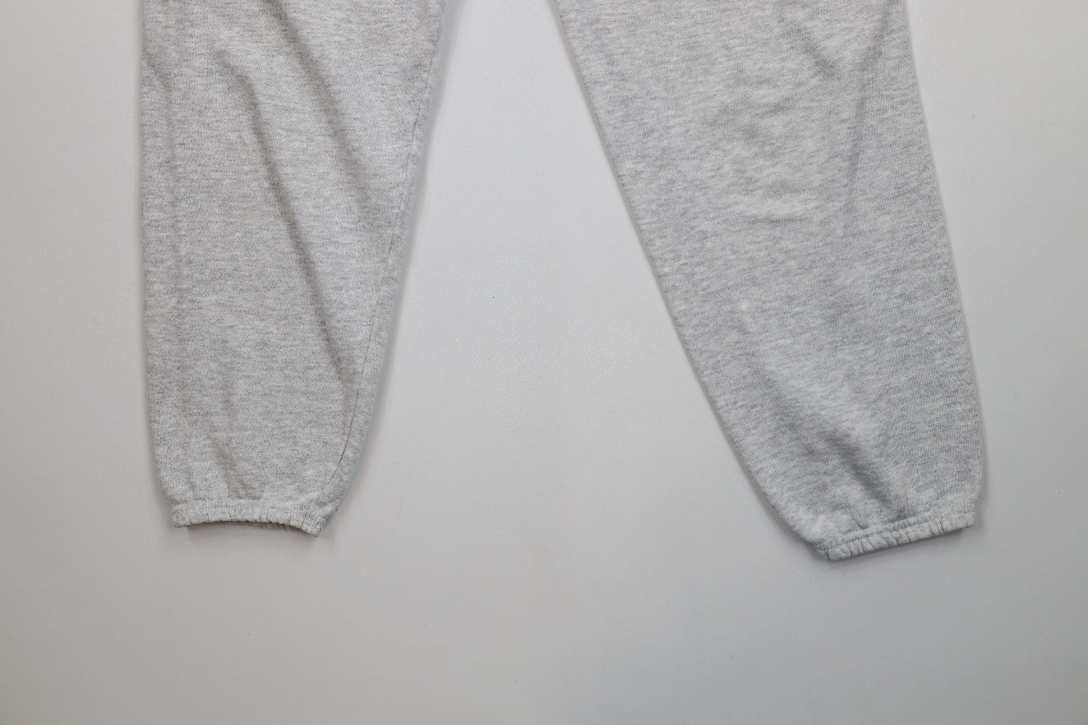 Vintage Vintage 90s Streetwear Sweatpants Joggers Heather Gray USA Size 24" / US 00 / IT 34 - 4 Thumbnail