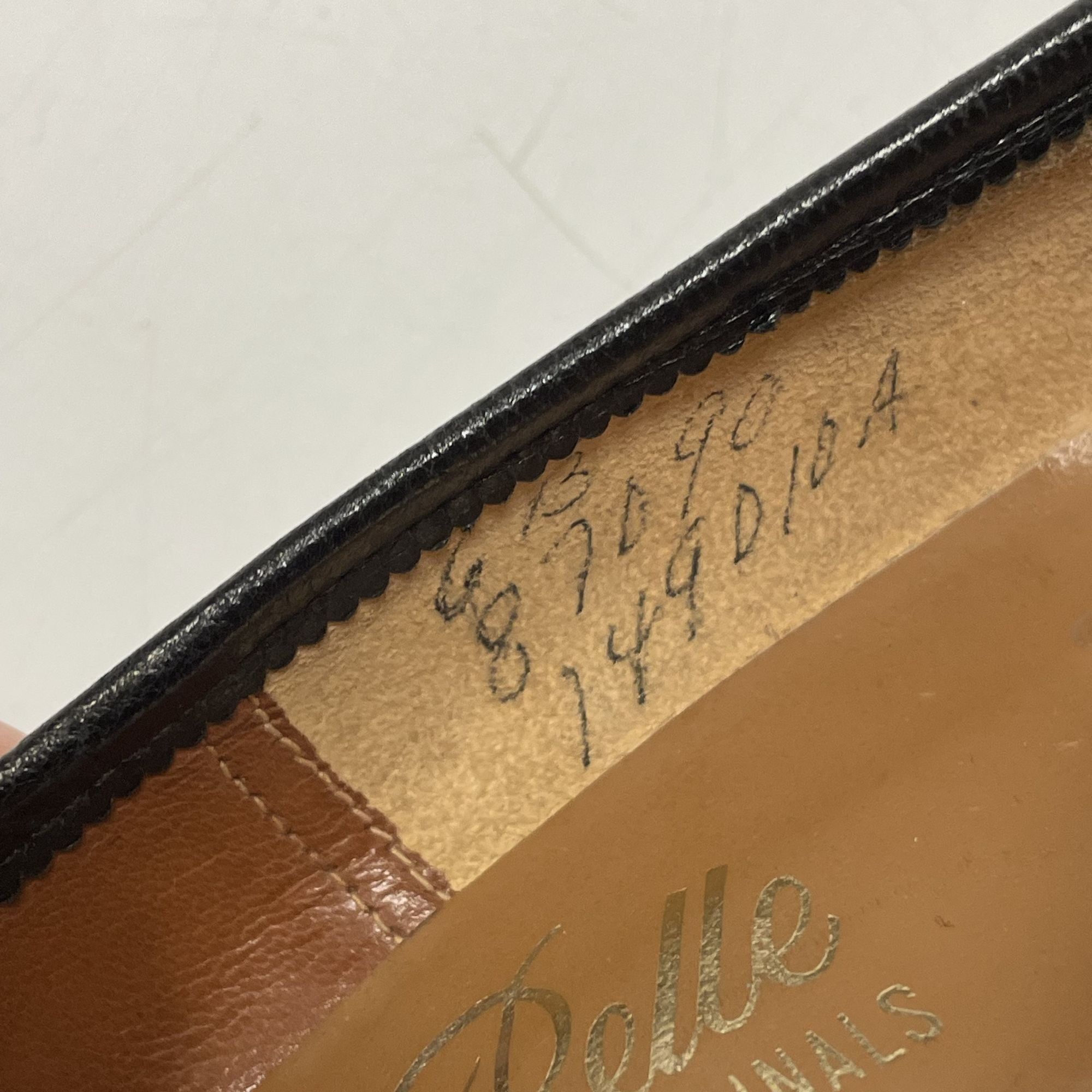 Other Vintage 60's La Belle Women Black Genuine ALLIGATOR Skin Hee Size US 6 / IT 36 - 6 Thumbnail