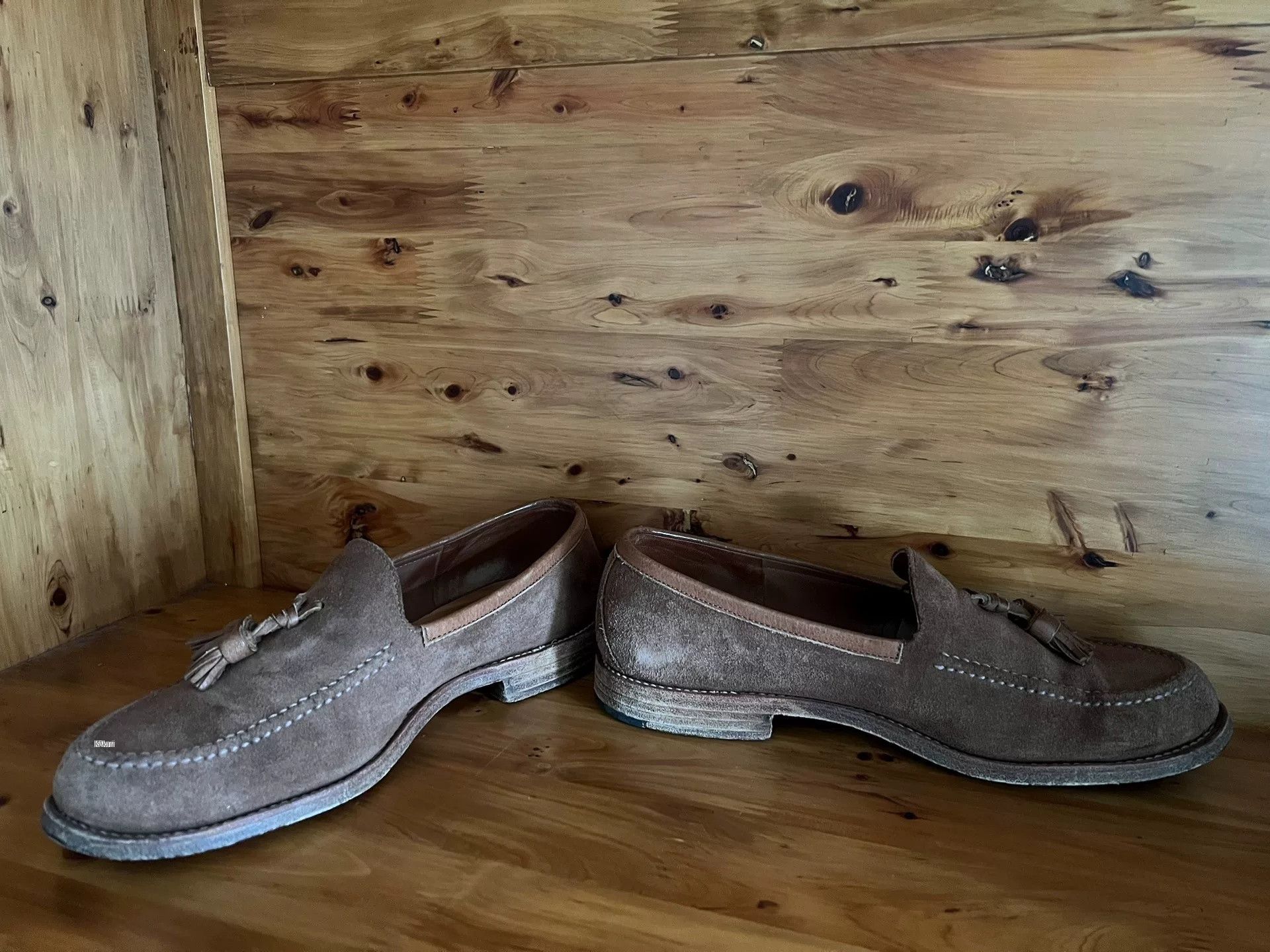 PHIGVEL MAKERS & Co. Phigvel PMC Suede Tassel Loafers Size US 8.5 / EU 41-42 - 5 Thumbnail
