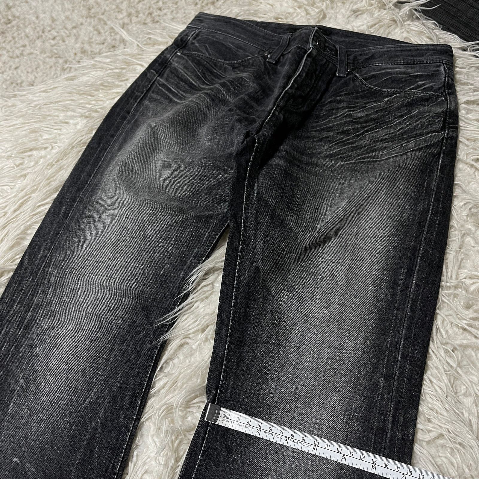GOSTAR DE FUGA × Tornado Mart × Vintage GOSTAR DE FUGA Vintage Clawmark Low-rise Bootcut Denim Jeans Size 30" / US 8 / IT 44 - 15 Thumbnail