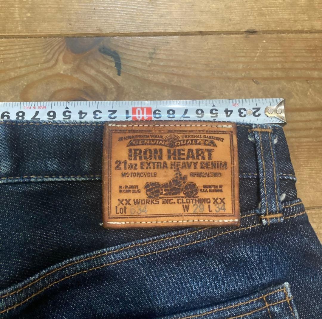 Iron heart 21oz denim japan