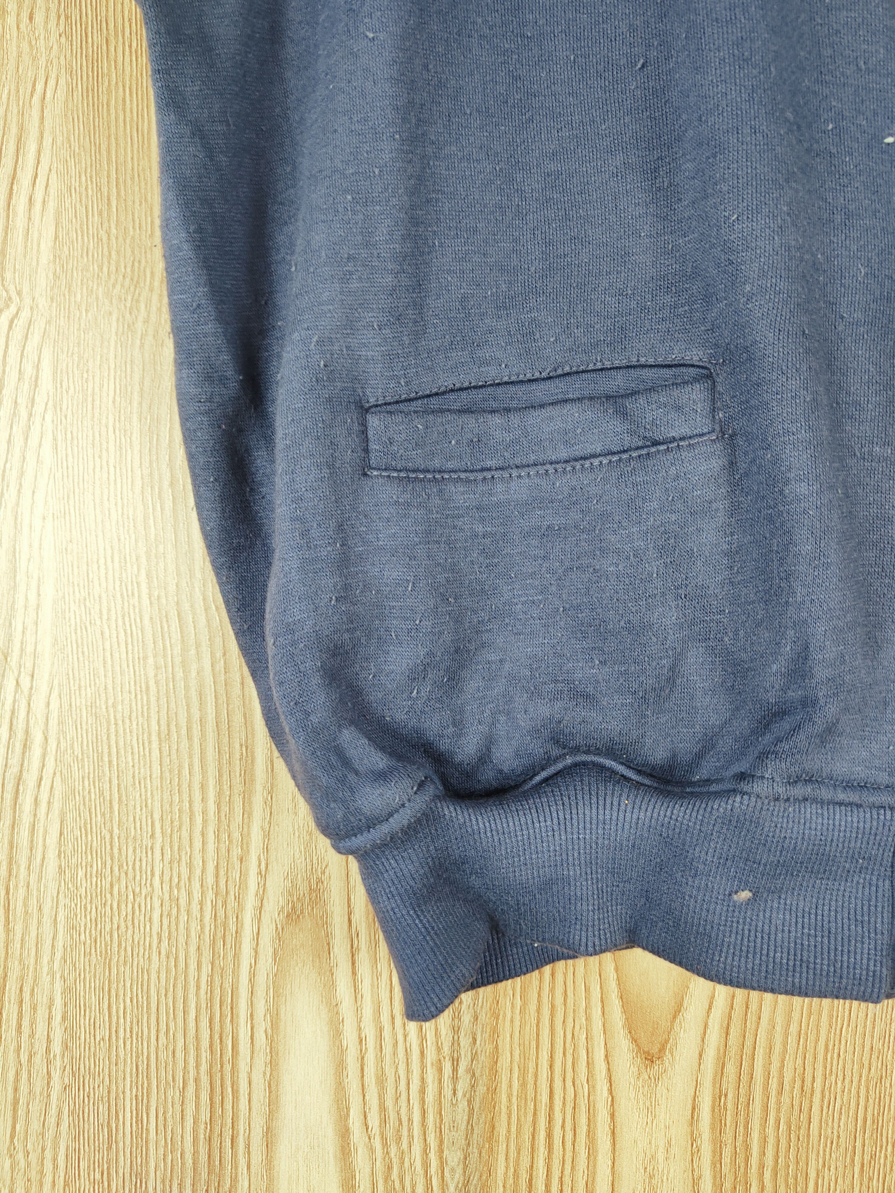 Japanese Brand × Vintage Vintage Faded Synthetic Navy Vests Size US L / EU 52-54 / 3 - 3 Thumbnail