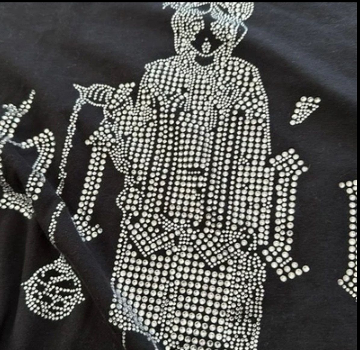 Billie Eilish 2020 RARE AUTHENTIC Black Rhinestone Billie Eilish Shirt Size US M / EU 48-50 / 2 - 3 Thumbnail