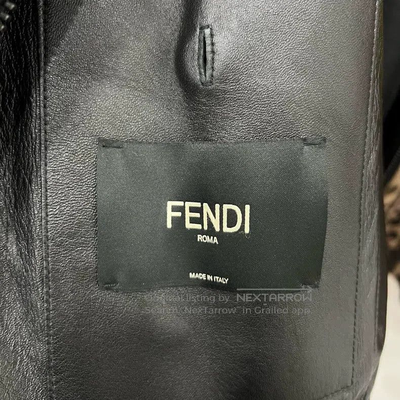 Fendi Fendi Double F printed fur coat Size US M / EU 48-50 / 2 - 4 Thumbnail