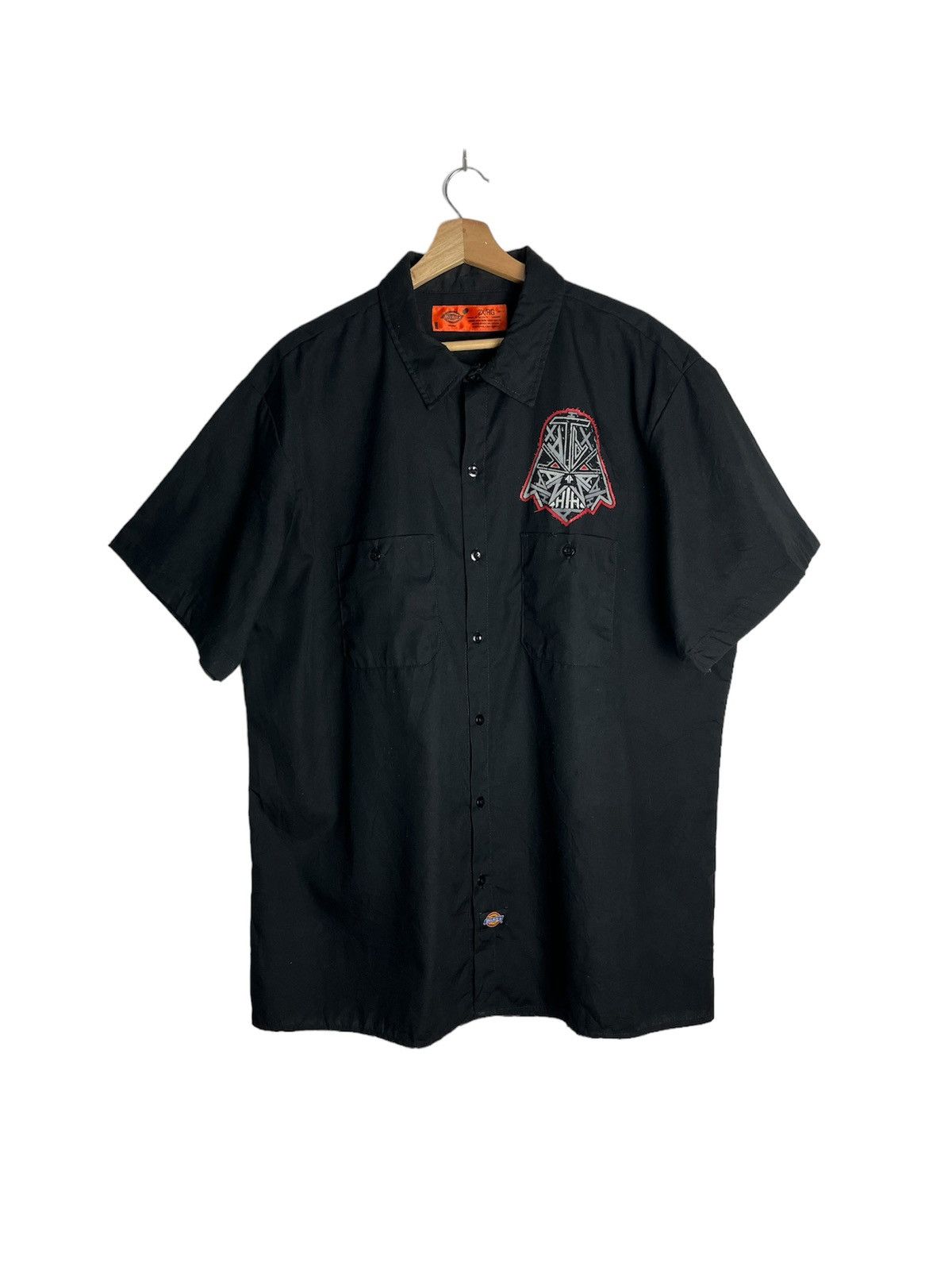 Band Tees Anthrax Dickies Workshirt Rock Band Tour Tee Black Size US XL / EU 56 / 4 - 2 Thumbnail