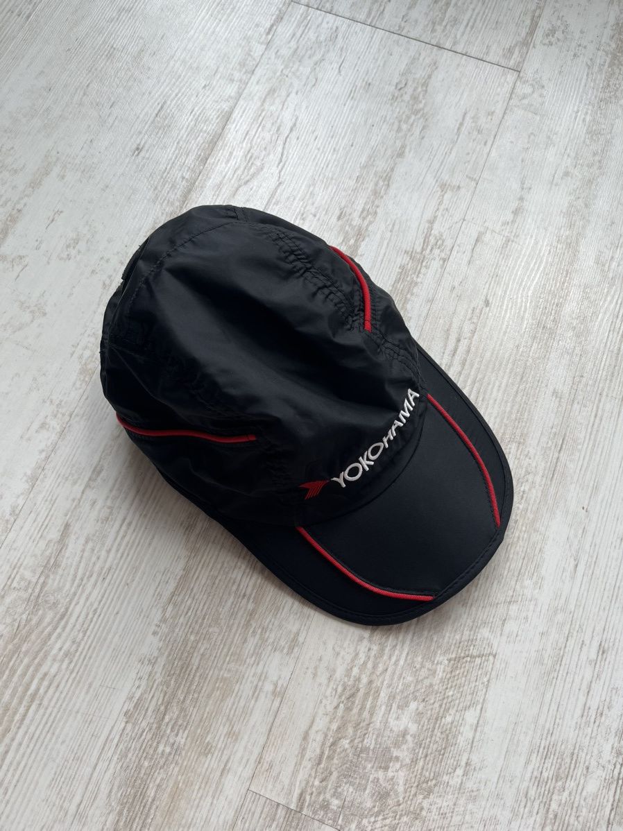 NASCAR × Vintage Vintage Yokohama F-1 Motorsport WTTC Racing Black Nylon Cap Size ONE SIZE - 2 Thumbnail