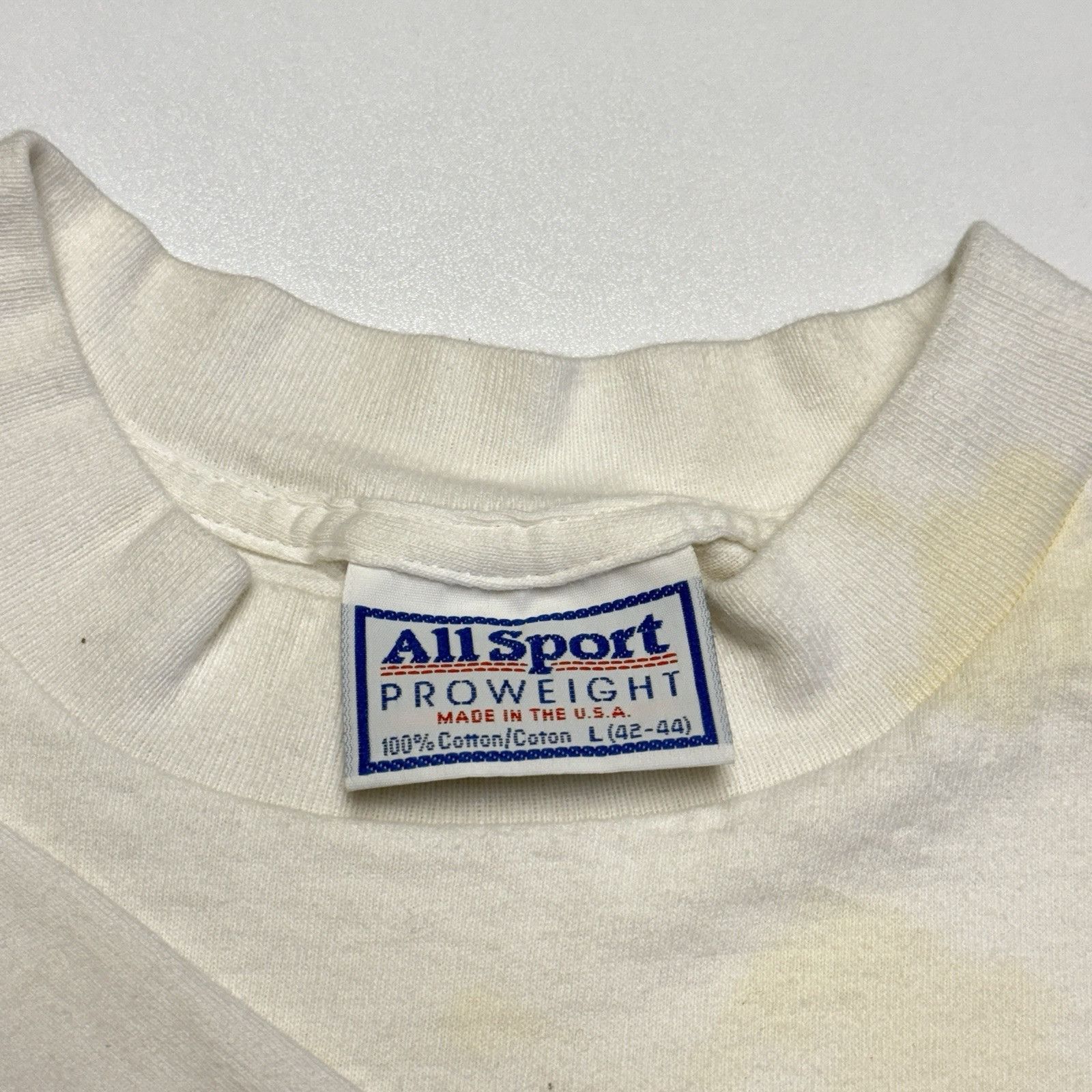 Vintage Vintage Andy Kane Art T Shirt Mens Large White Ozone 90s Y2K Size US L / EU 52-54 / 3 - 12 Thumbnail