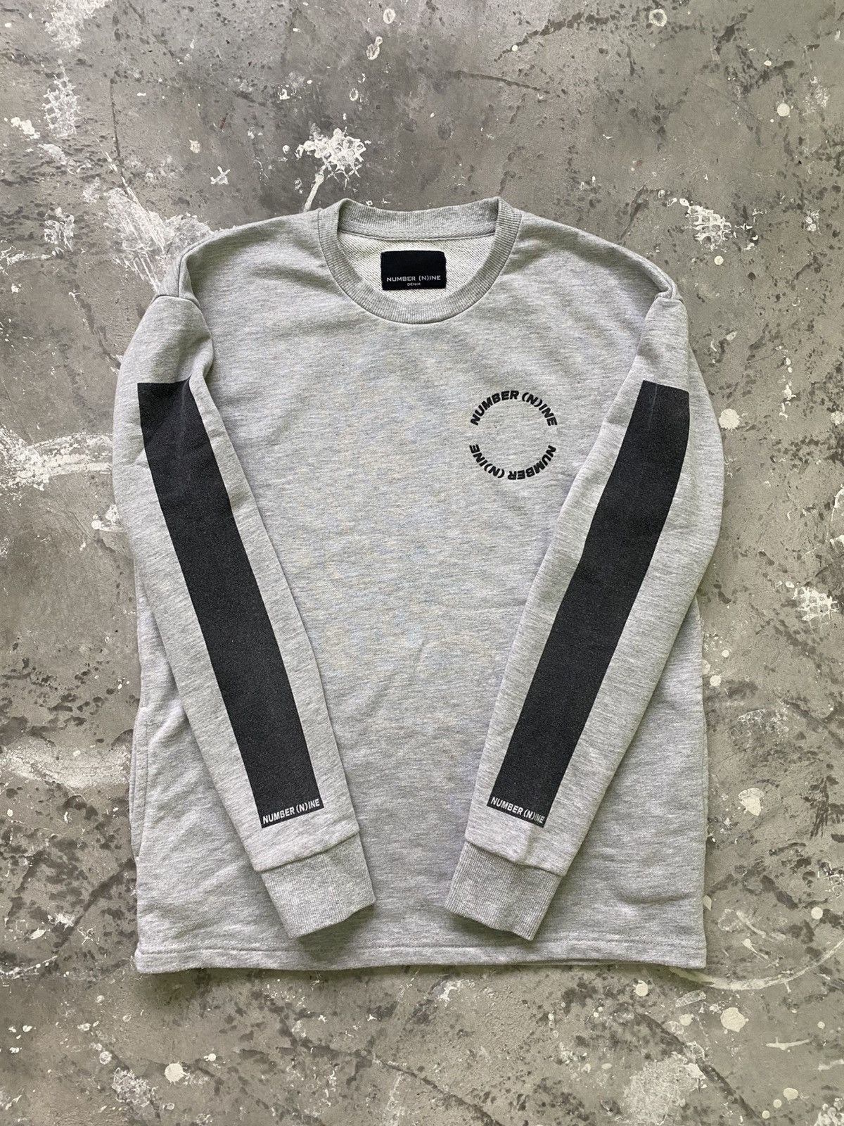Number (N)ine Number NINE Denim Pocket Pullover Sweatshirt Size US M / EU 48-50 / 2 - 1 Thumbnail
