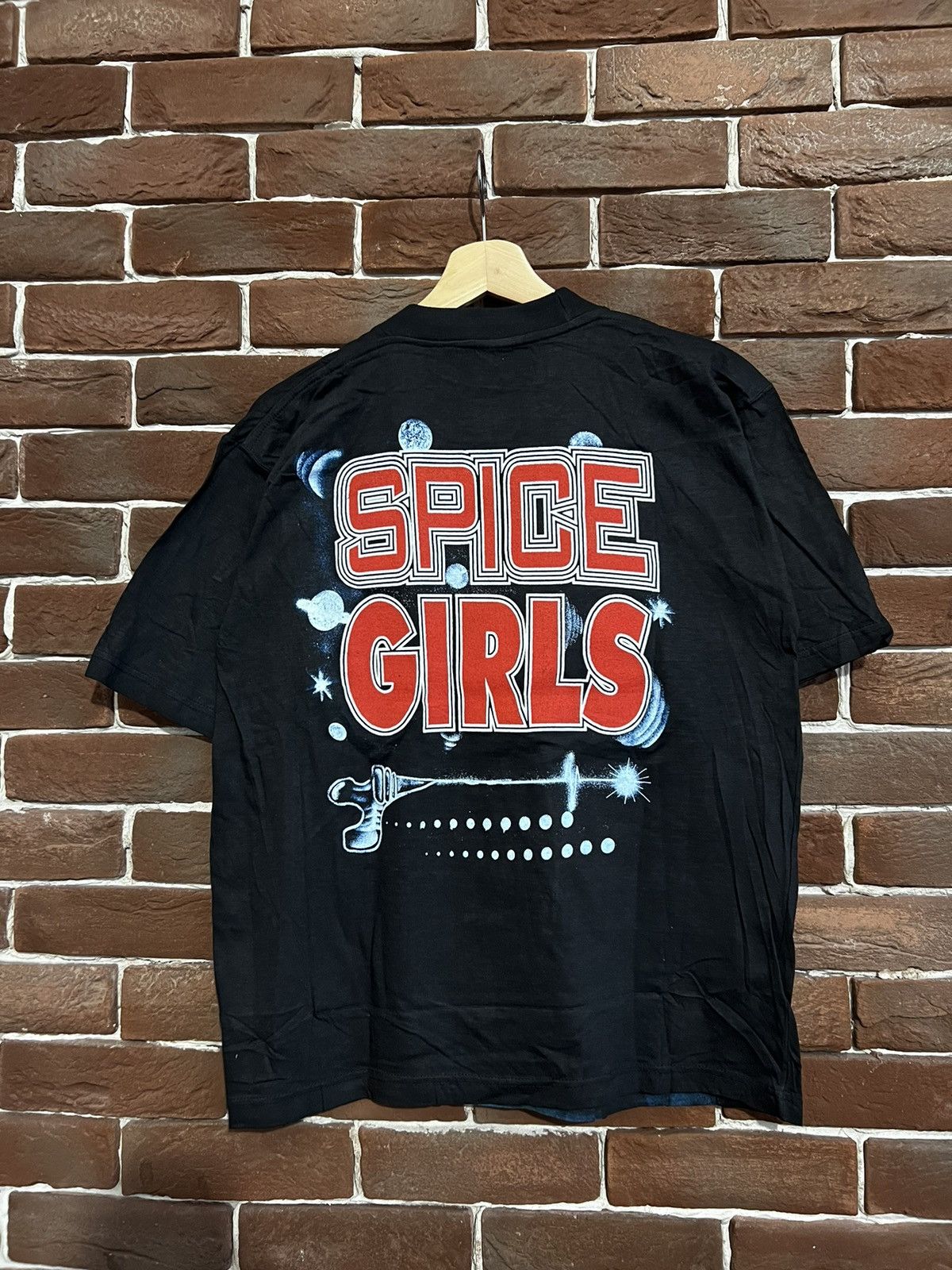 Band Tees Vintage 90s Spice Girls Band Rap Tee Very Rare Pop Hype Size US L / EU 52-54 / 3 - 2 Thumbnail
