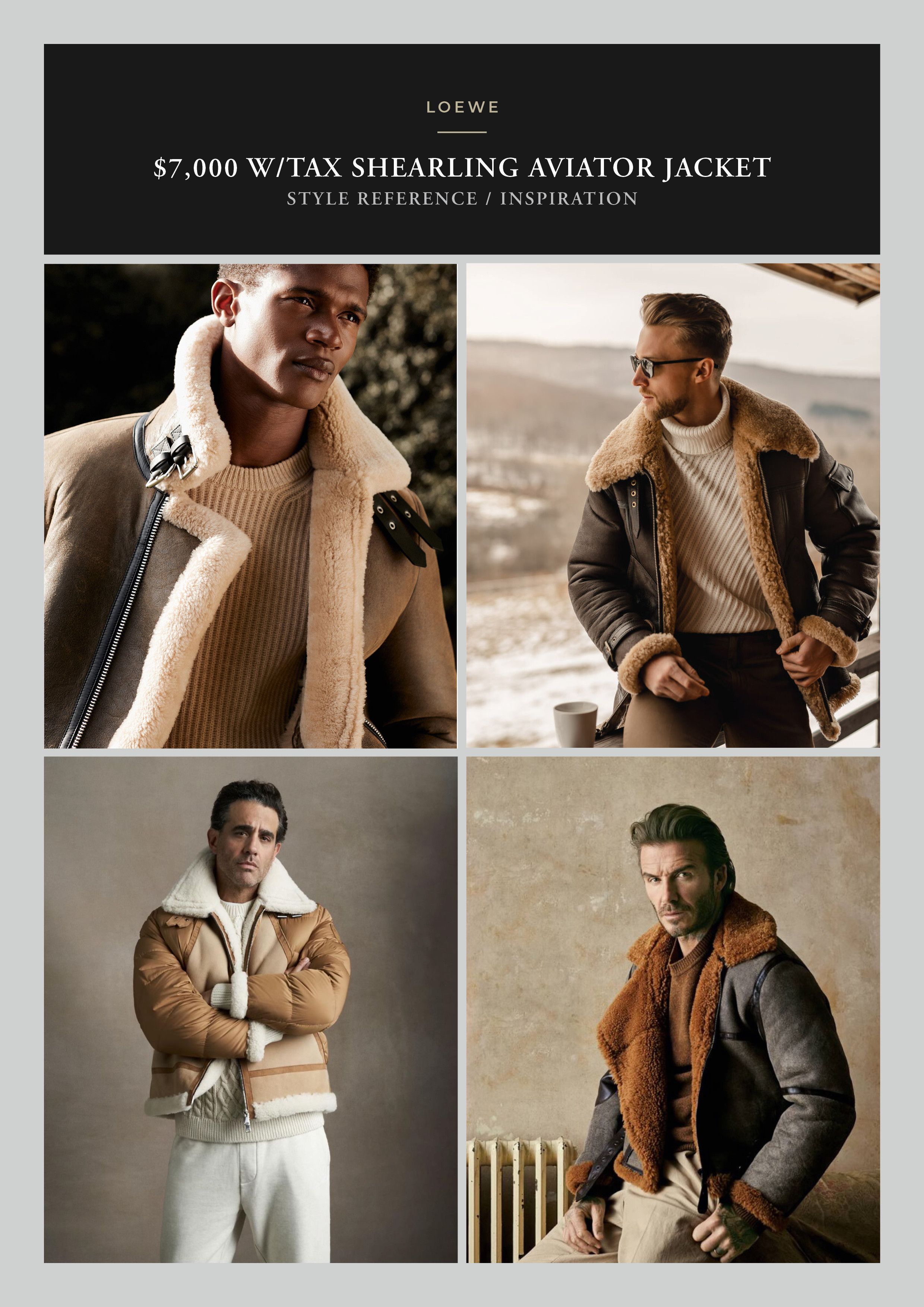 Loewe Coveted Rare $7,000 w/tax Suede Shearling Aviator Jacket Size US M / EU 48-50 / 2 - 7 Thumbnail