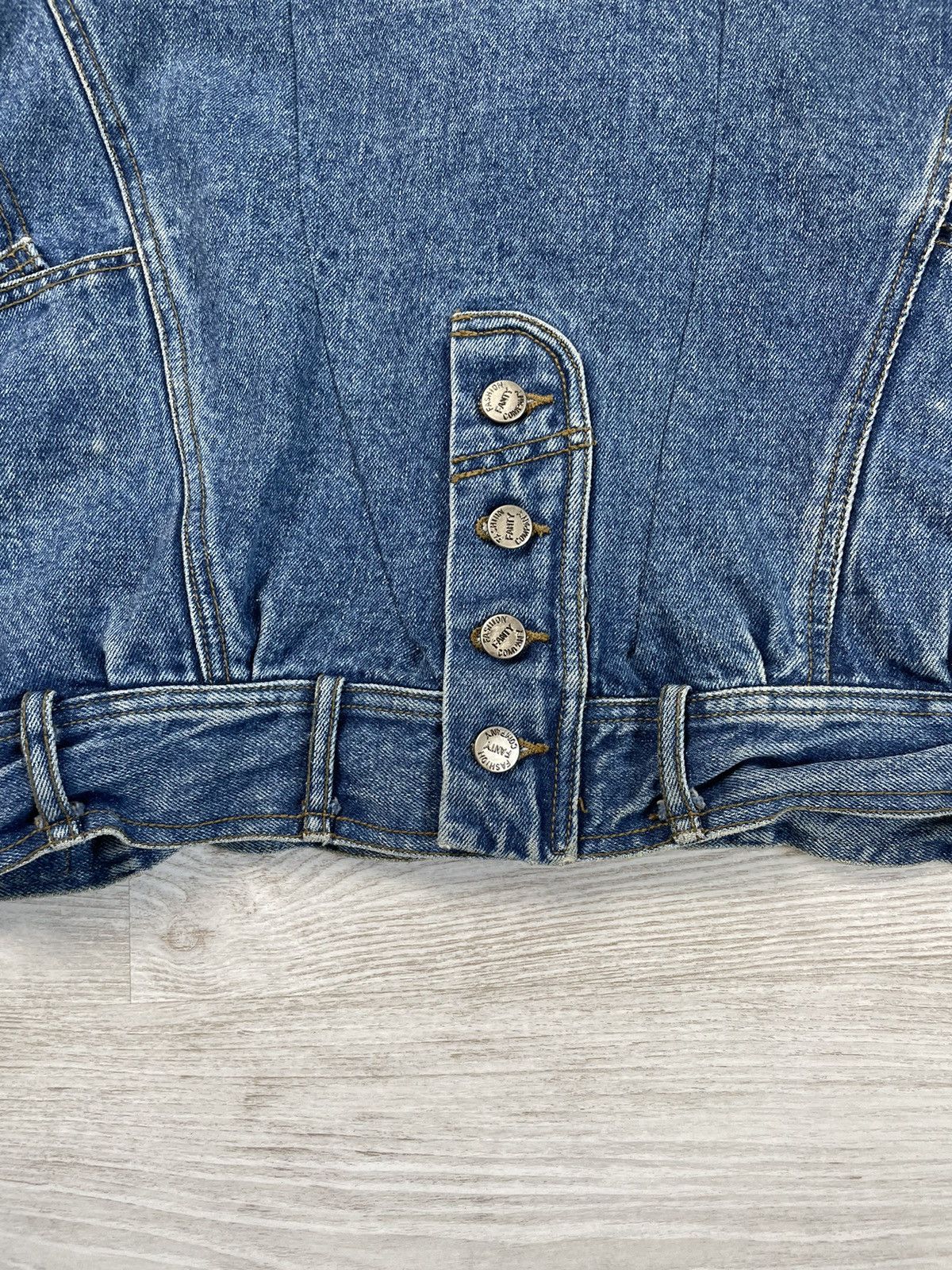 Japanese Brand × Vintage CRAZY vintage avant garde reconstructed denim jacket Size US L / EU 52-54 / 3 - 9 Thumbnail