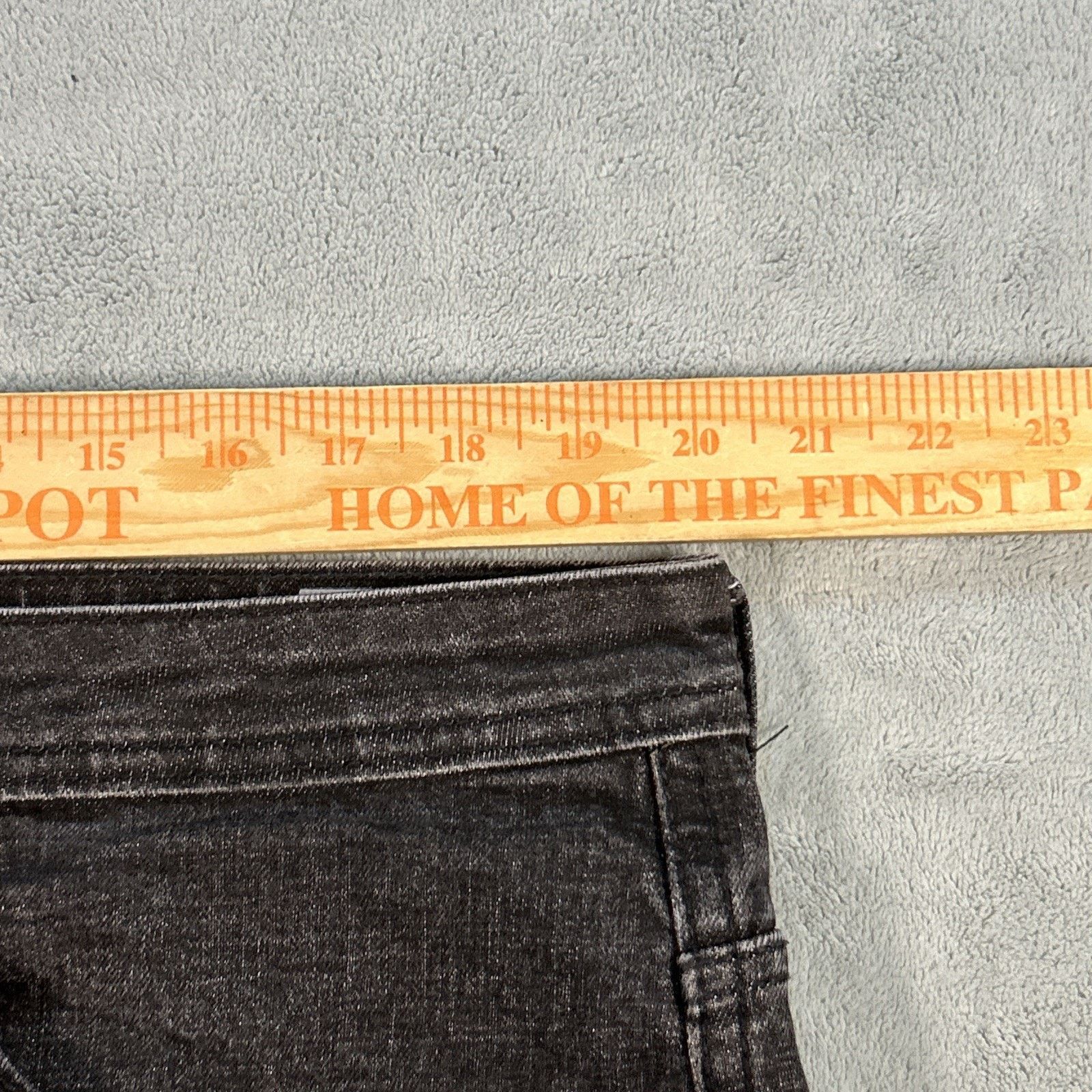 Buffalo David Bitton Loose Baggy Jeans 38x30 Hamilton Relaxed Black Straight Wide Size US 38 / EU 54 - 8 Thumbnail