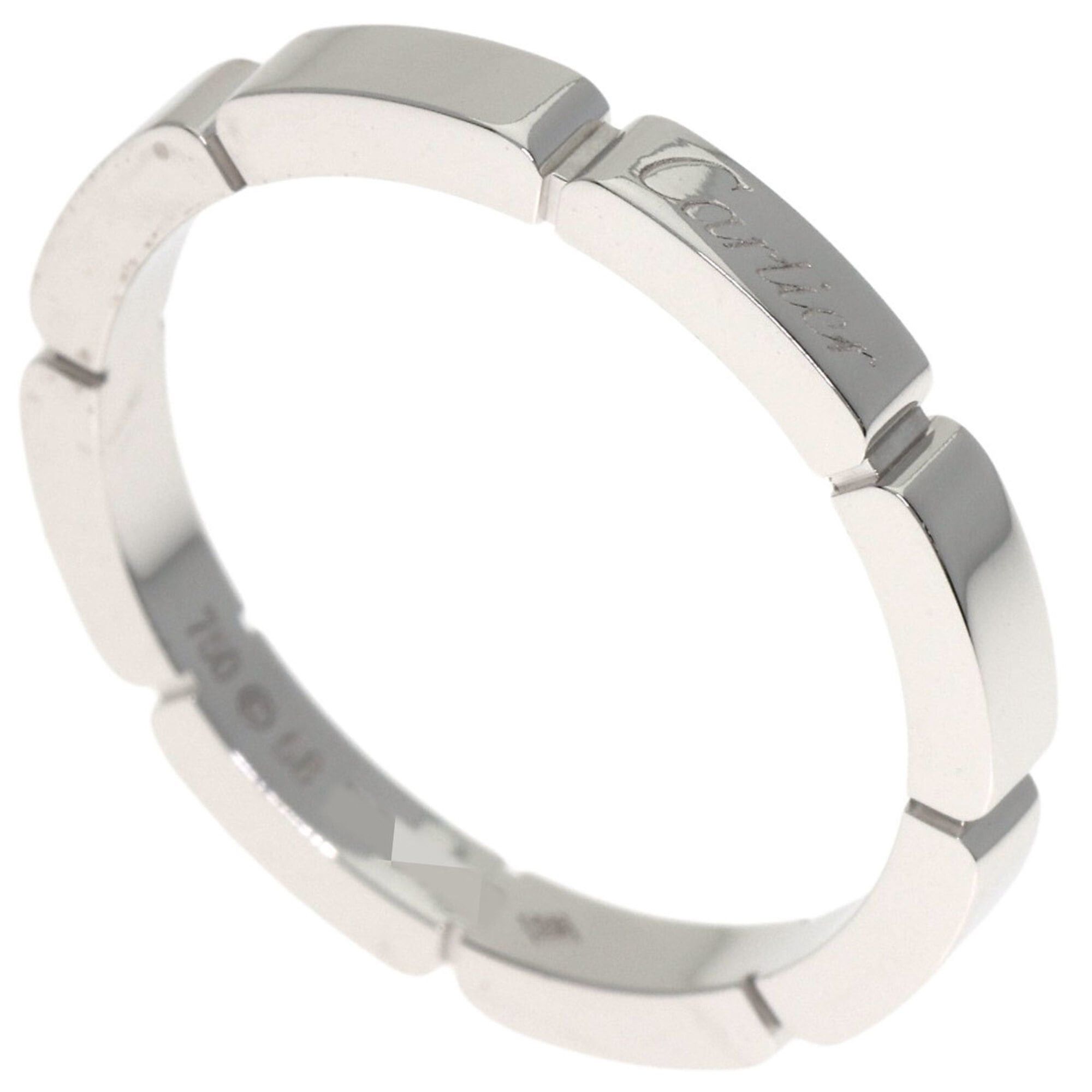 Cartier Cartier Maillon Panthère #58 Ring, 18K White Gold, Women's, CARTIER Size ONE SIZE - 1 Thumbnail