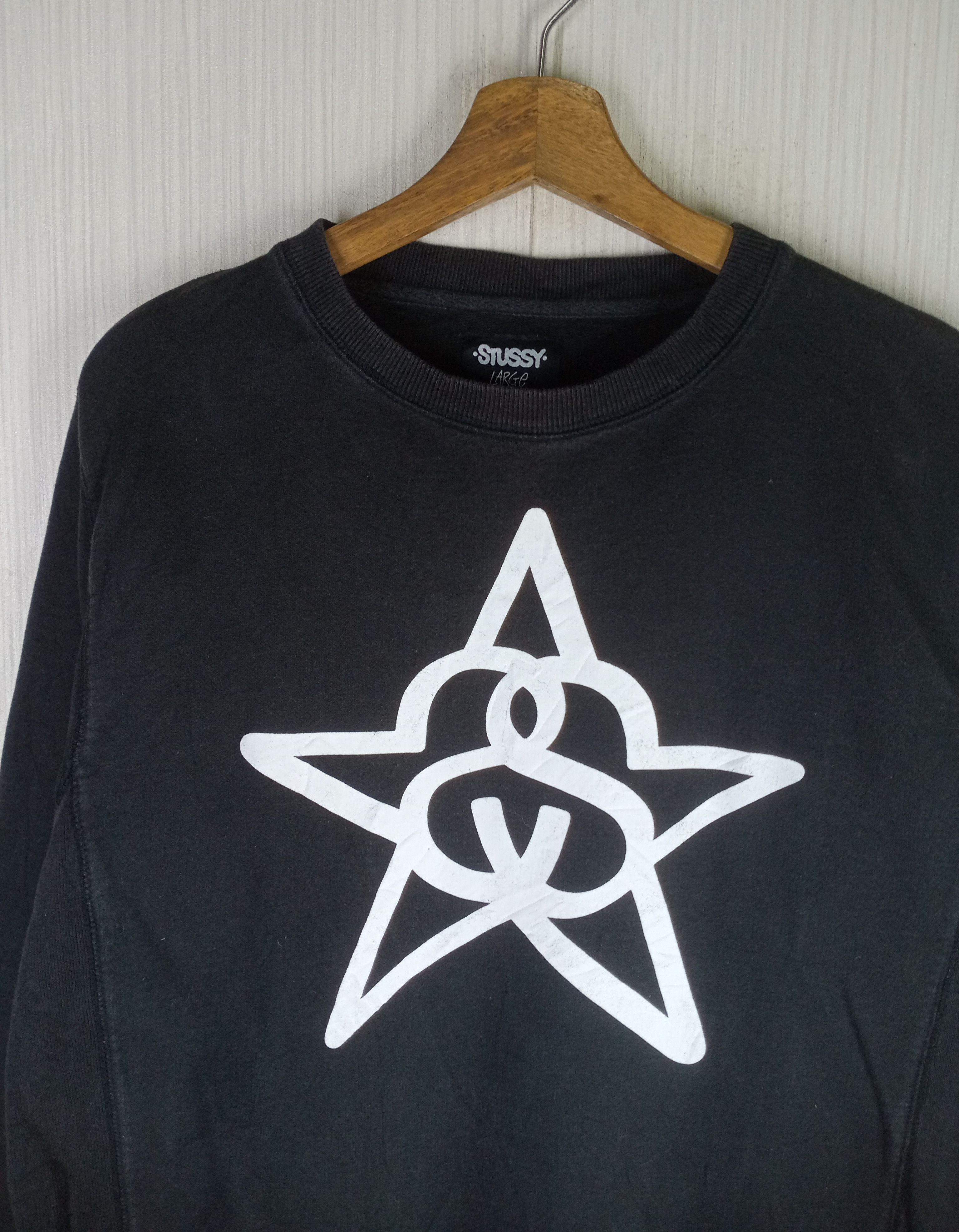 Stussy Rare Vintage Stussy X Eric Haze Crewneck Sweatshirt Size US L / EU 52-54 / 3 - 4 Thumbnail