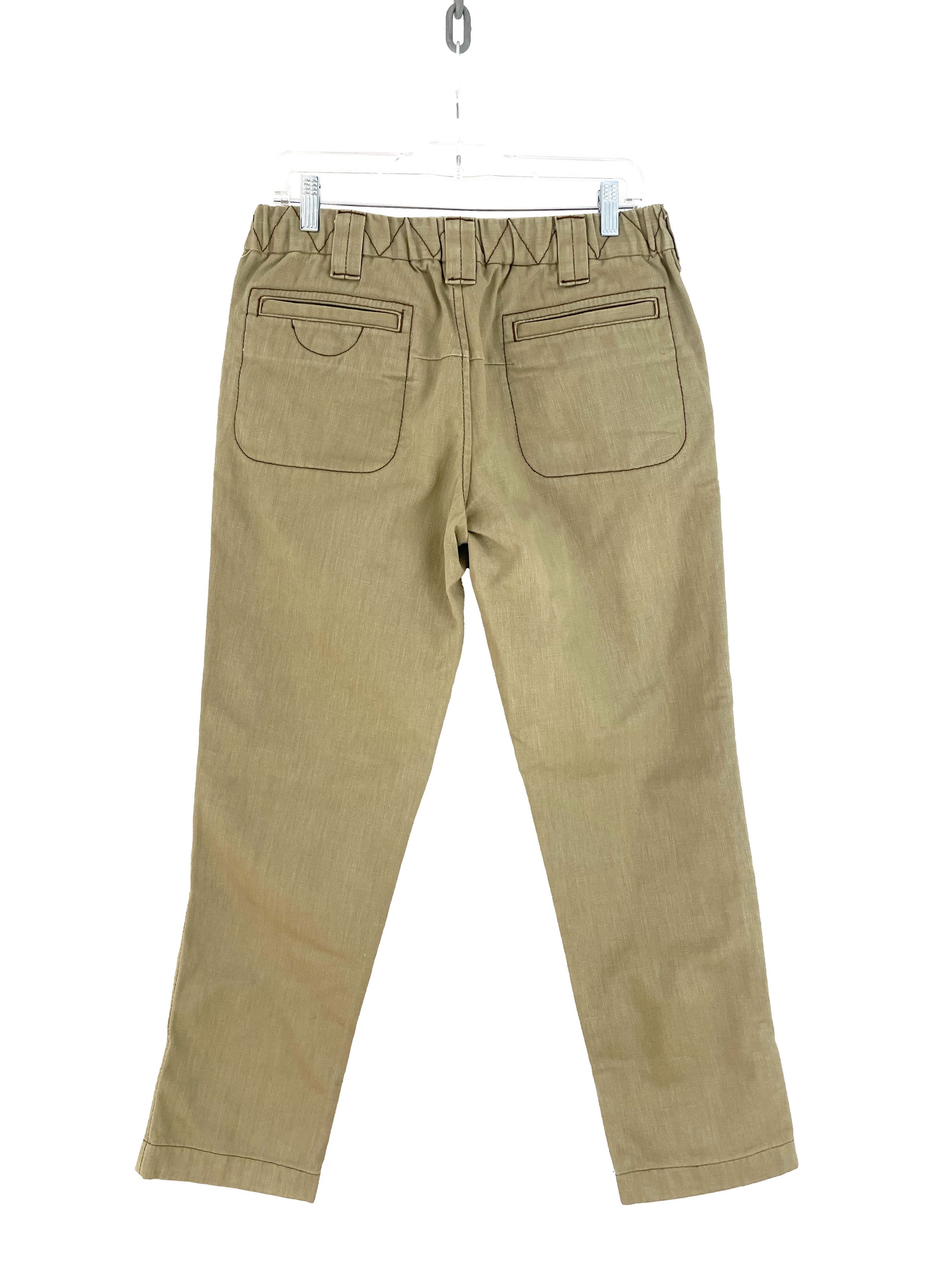 Number (N)ine AW08 Contrast Stitch Pants Size US 34 / EU 50 - 6 Thumbnail