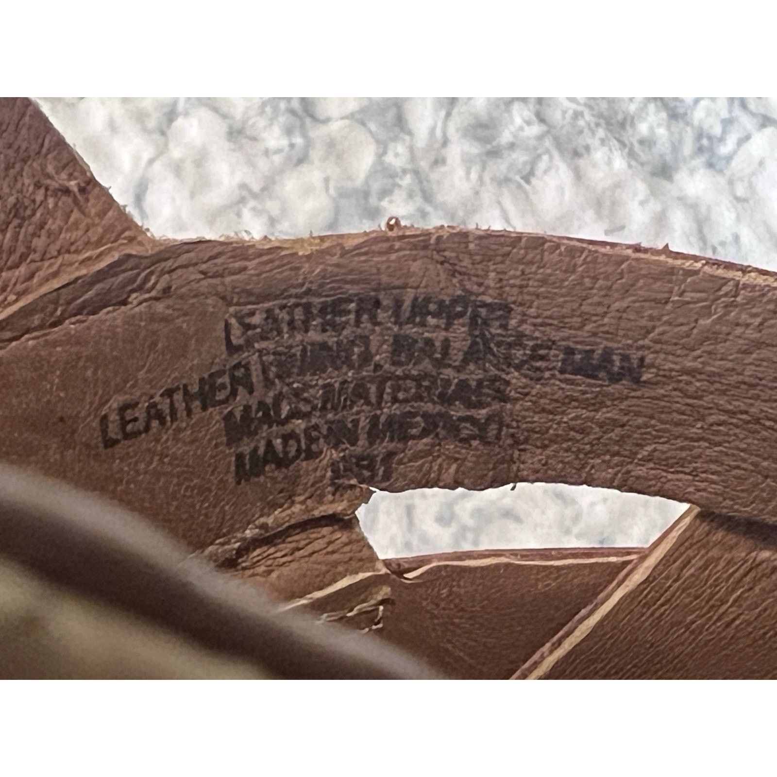 Born Born Cork Platform Laila Brown Leather Woven Wedge 7 EUC Size US 7 / IT 37 - 8 Thumbnail