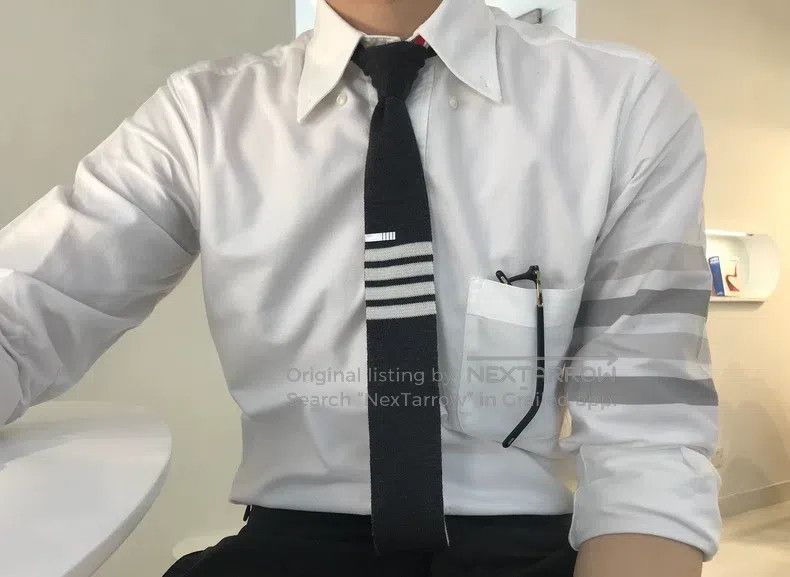 Thom Browne Thom Browne Shirt Size US XS / EU 42 / 0 - 7 Thumbnail