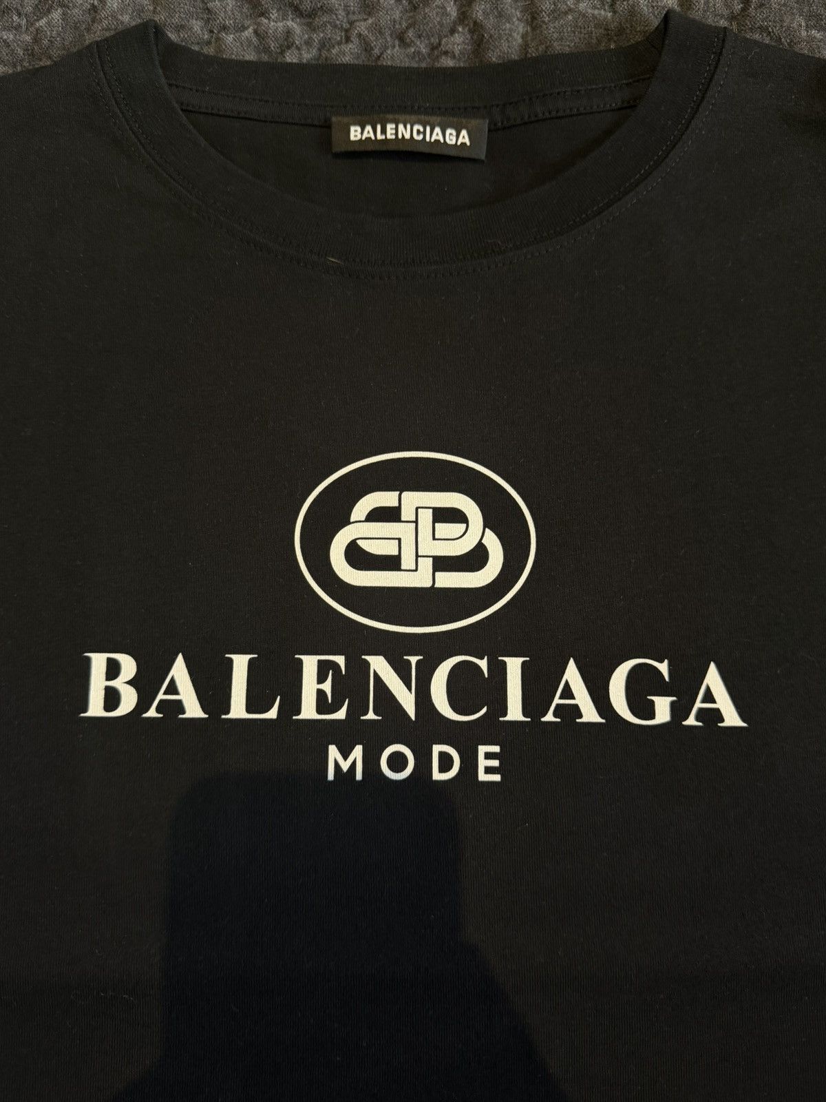 Balenciaga Balenciaga BB Mode Logo T-Shirt - Black - Size XL Size US XL / EU 56 / 4 - 4 Thumbnail