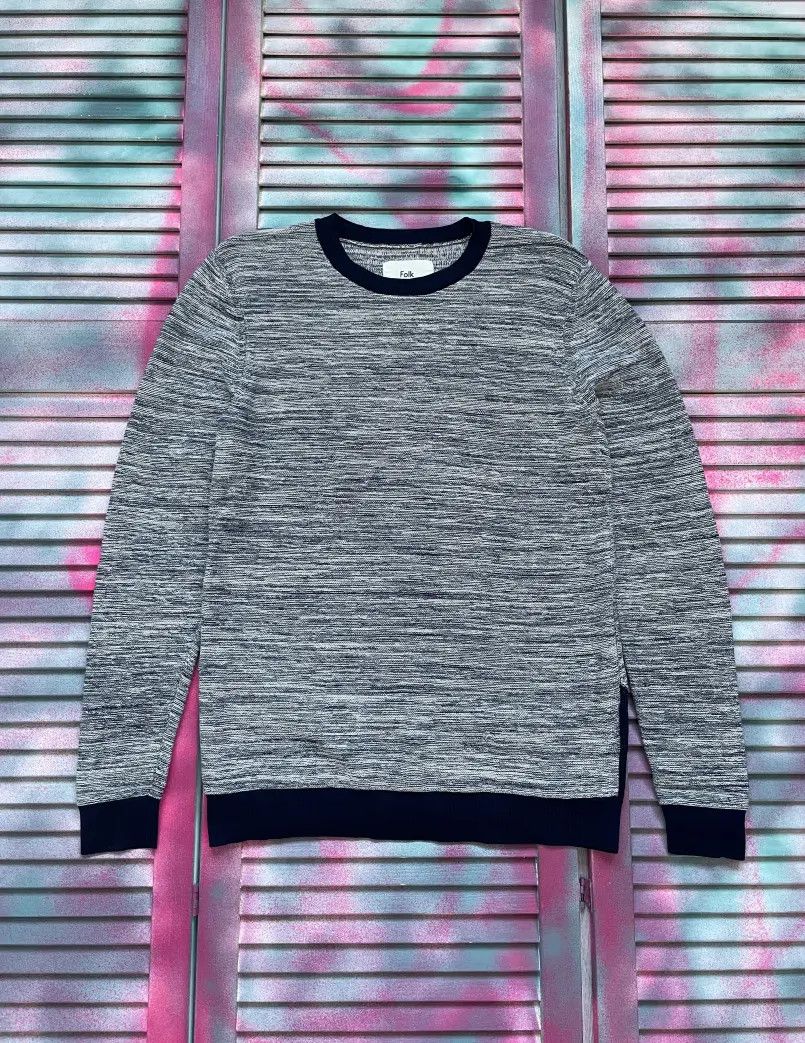Folk Folk Knit Cotton Sweater Crewneck Size US S / EU 44-46 / 1 - 1 Thumbnail