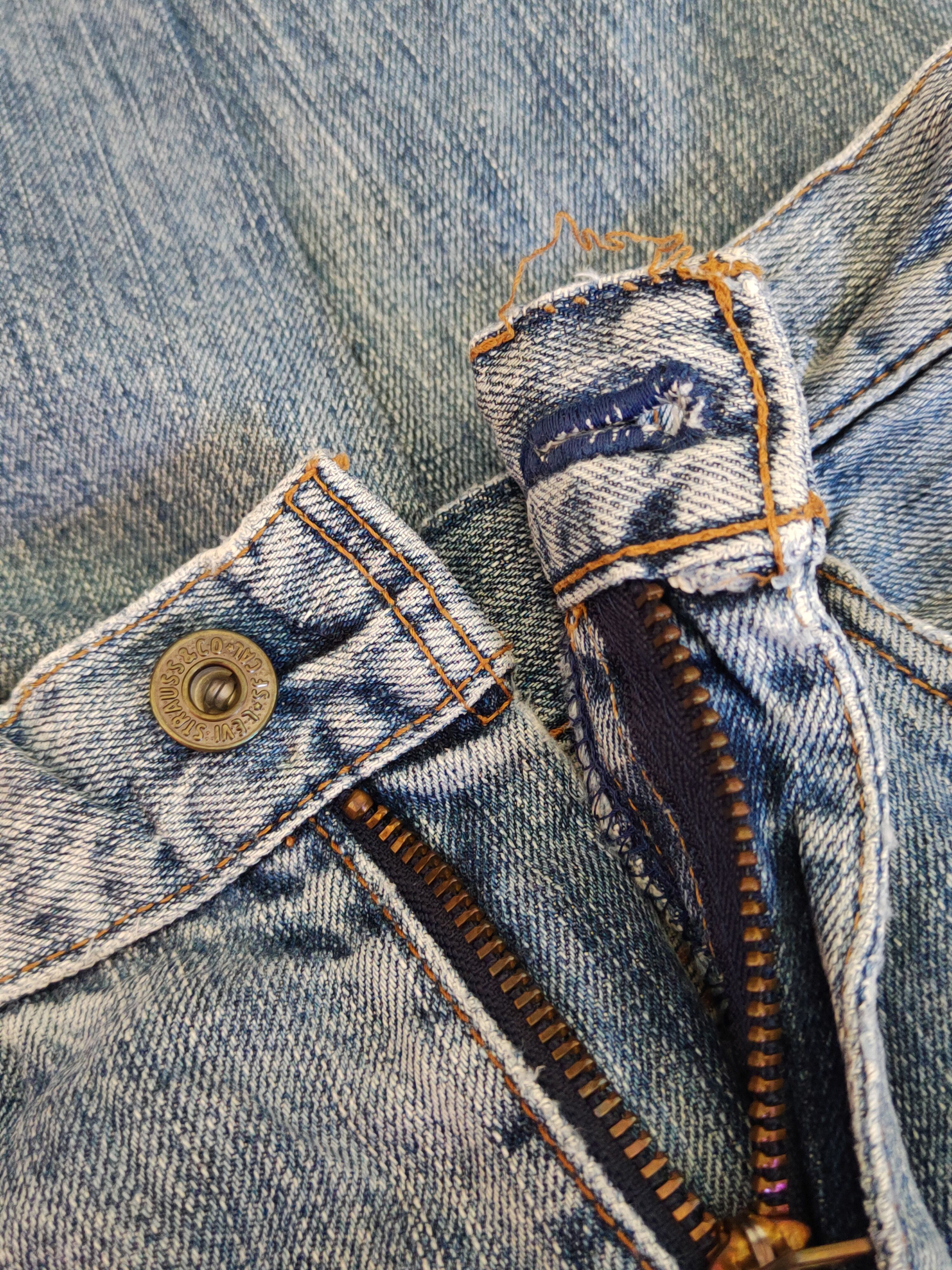 Levi's Levi's Blue Faded Distressed Ripped Jeans #S1693 Size US 31 - 15 Thumbnail