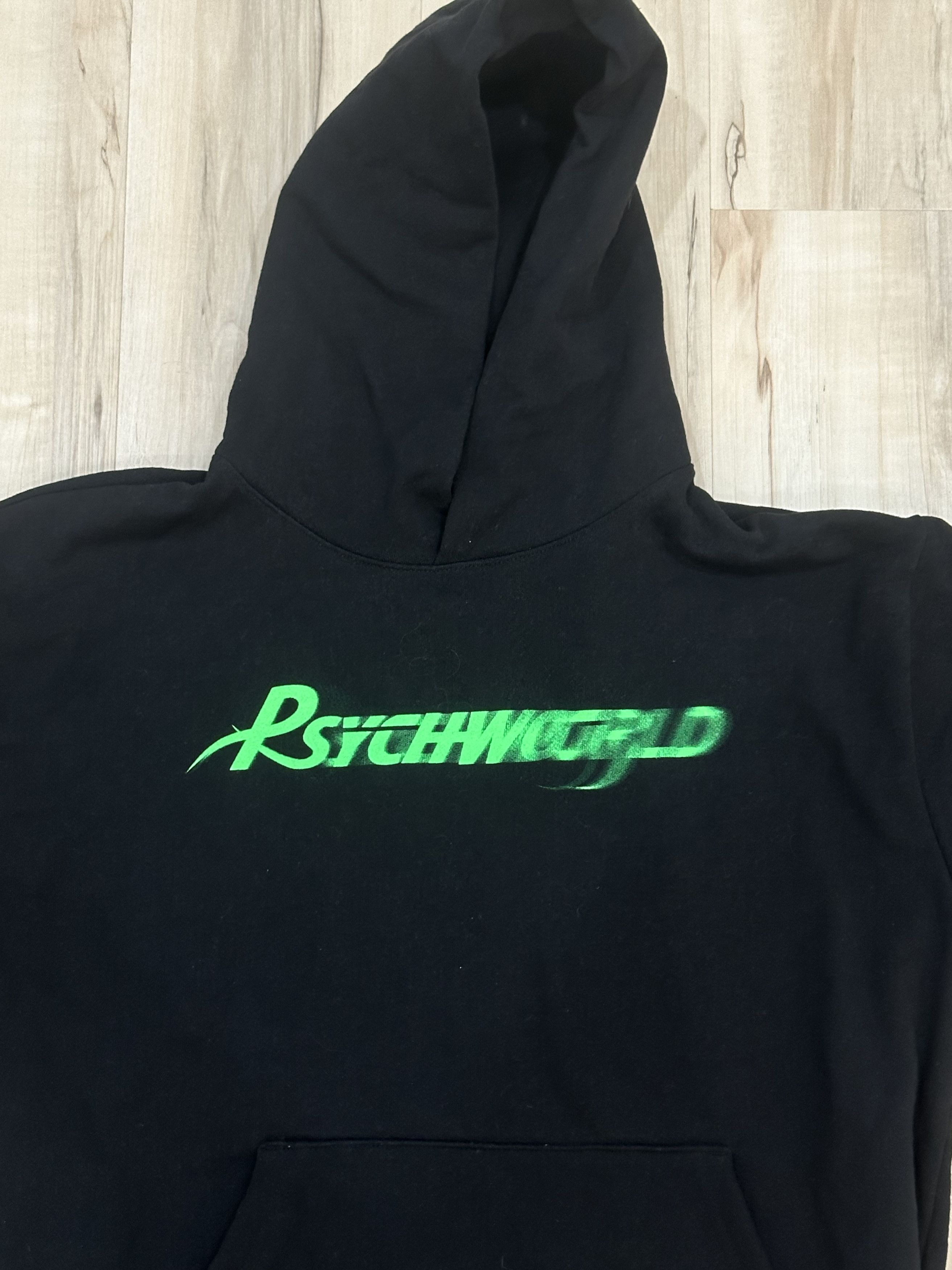 Psychworld Psychworld Black Hoodie – Size L Streetwear Size US L / EU 52-54 / 3 - 6 Thumbnail