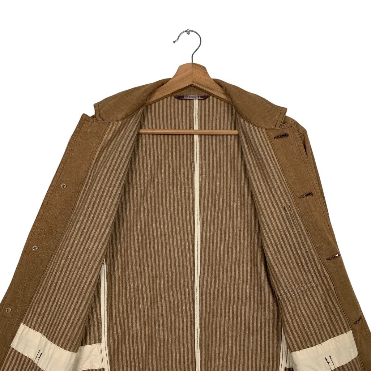 Japanese Brand Vintage 90’s CROCODILE Casual Work Jacket #2823-C127 Size US M / EU 48-50 / 2 - 12 Thumbnail