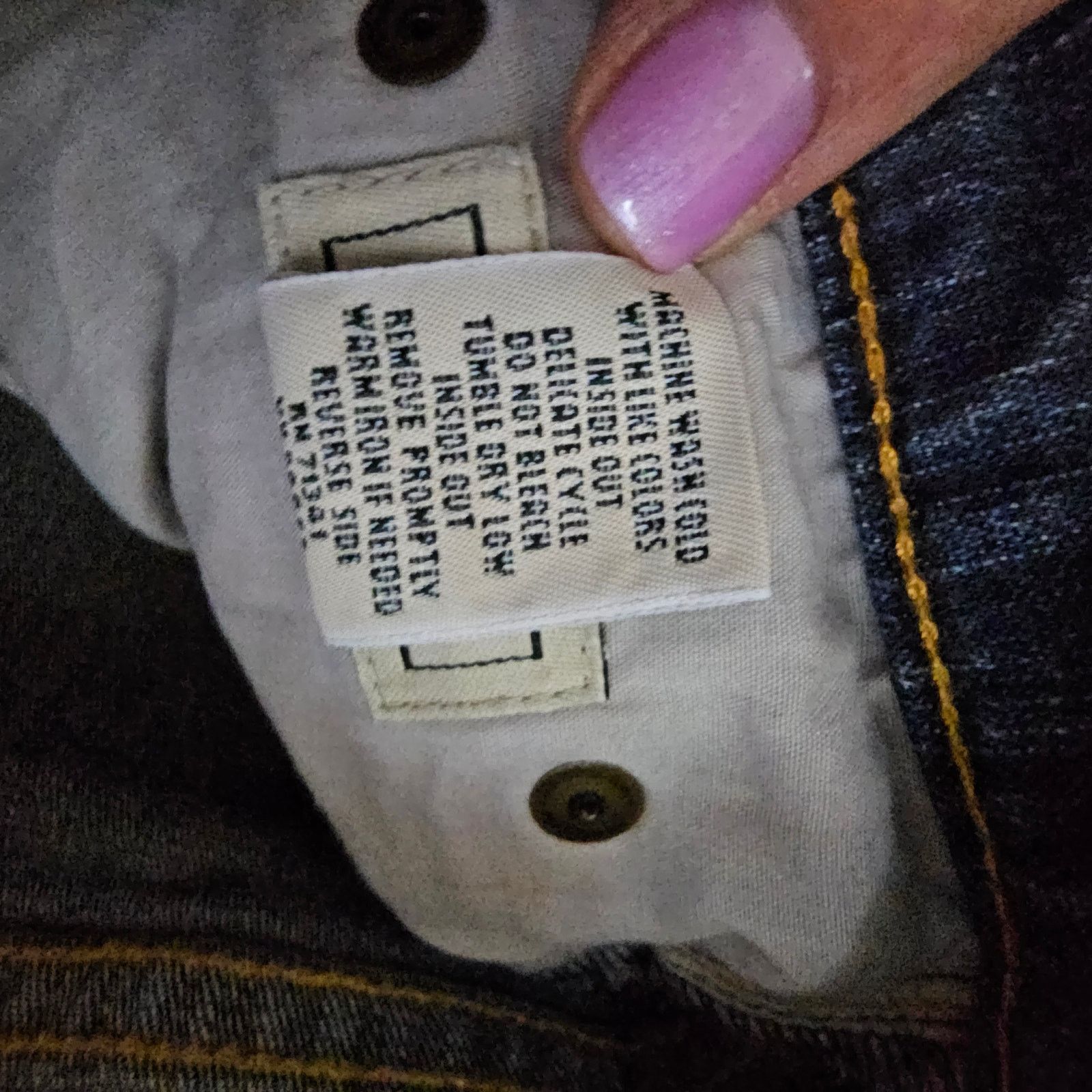 L.L. Bean L.L. Bean Womens Straight Jeans Size 10 Petite 27" inseam Size 32" / US 10 / IT 46 - 9 Thumbnail