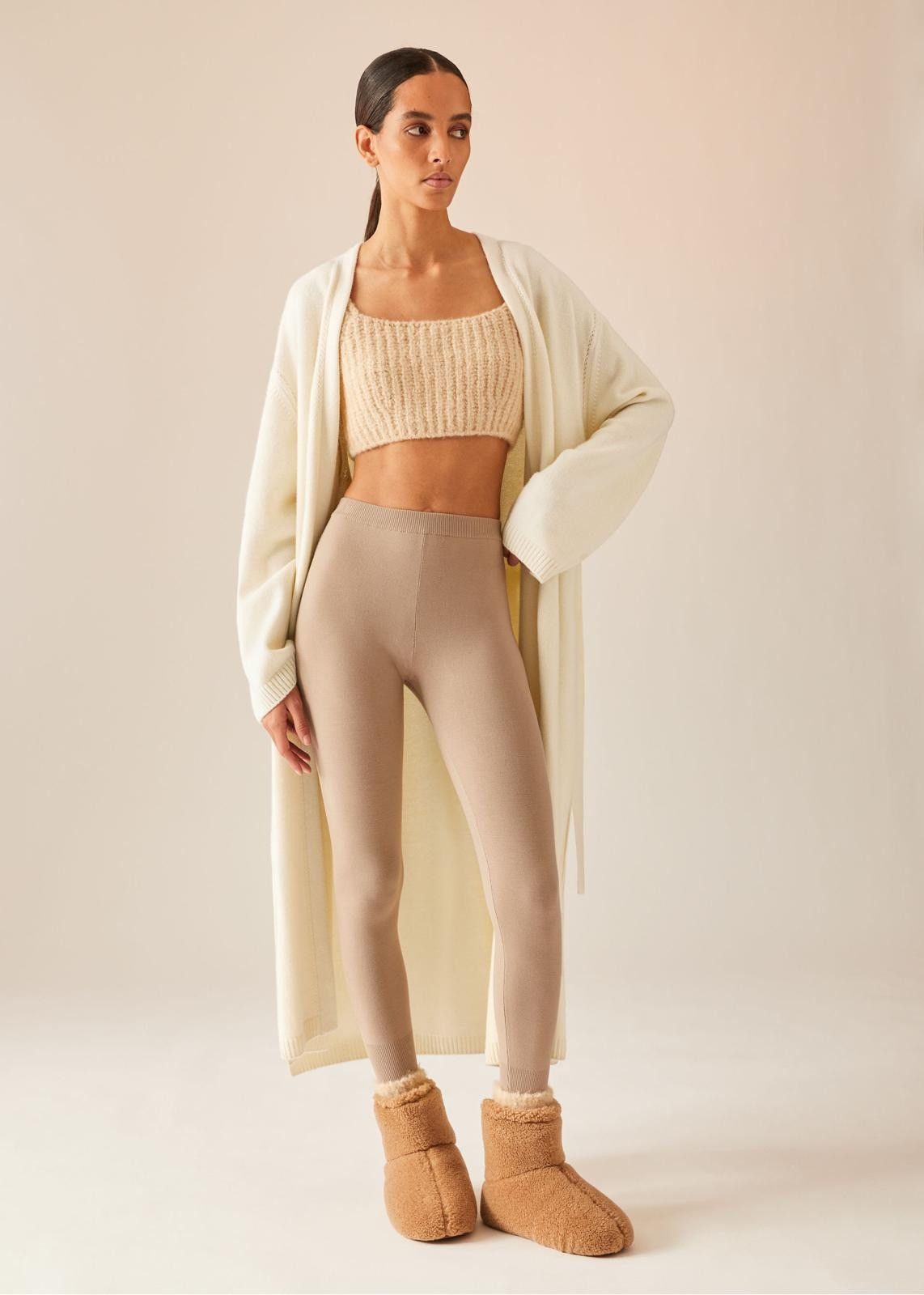 Loro Piana o1srvl11e1024 Cocooning Cashmere Cardigan in Cream Size XS / US 0-2 / IT 36-38 - 4 Thumbnail