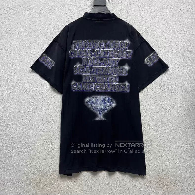 Balenciaga Balenciaga 24SS See Now Buy Now Wash Black Shining