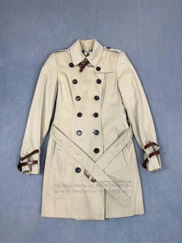 Burberry Women's Trench Coat in Khaki.