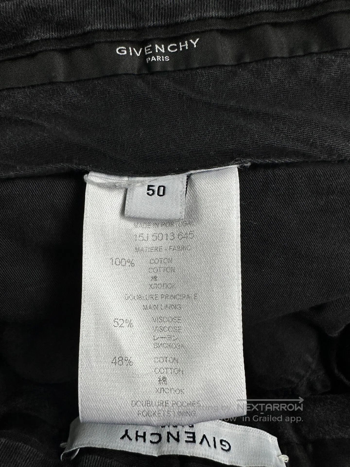Givenchy Givenchy Long pants with multiple pockets and a zipper| Size US 34 / EU 50 - 5 Thumbnail