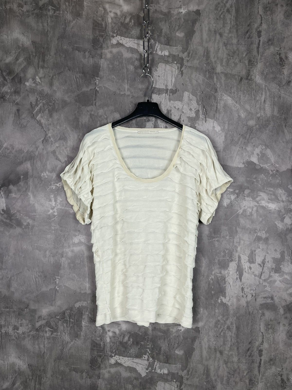Bally Bally Avant Garde Abstract T shirt Size XS / US 0-2 / IT 36-38 - 1 Thumbnail